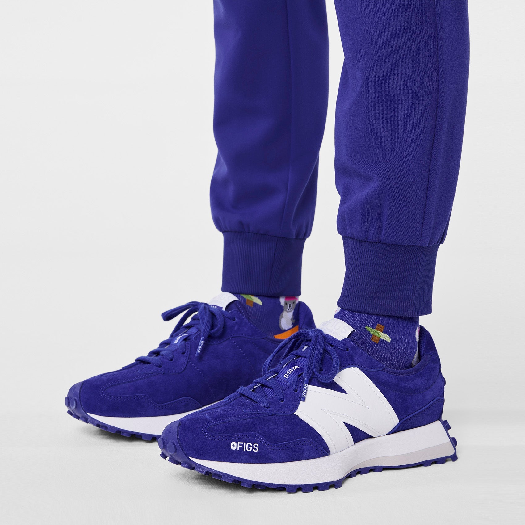 FIGS | New Balance 327 - Deep Royal Blue