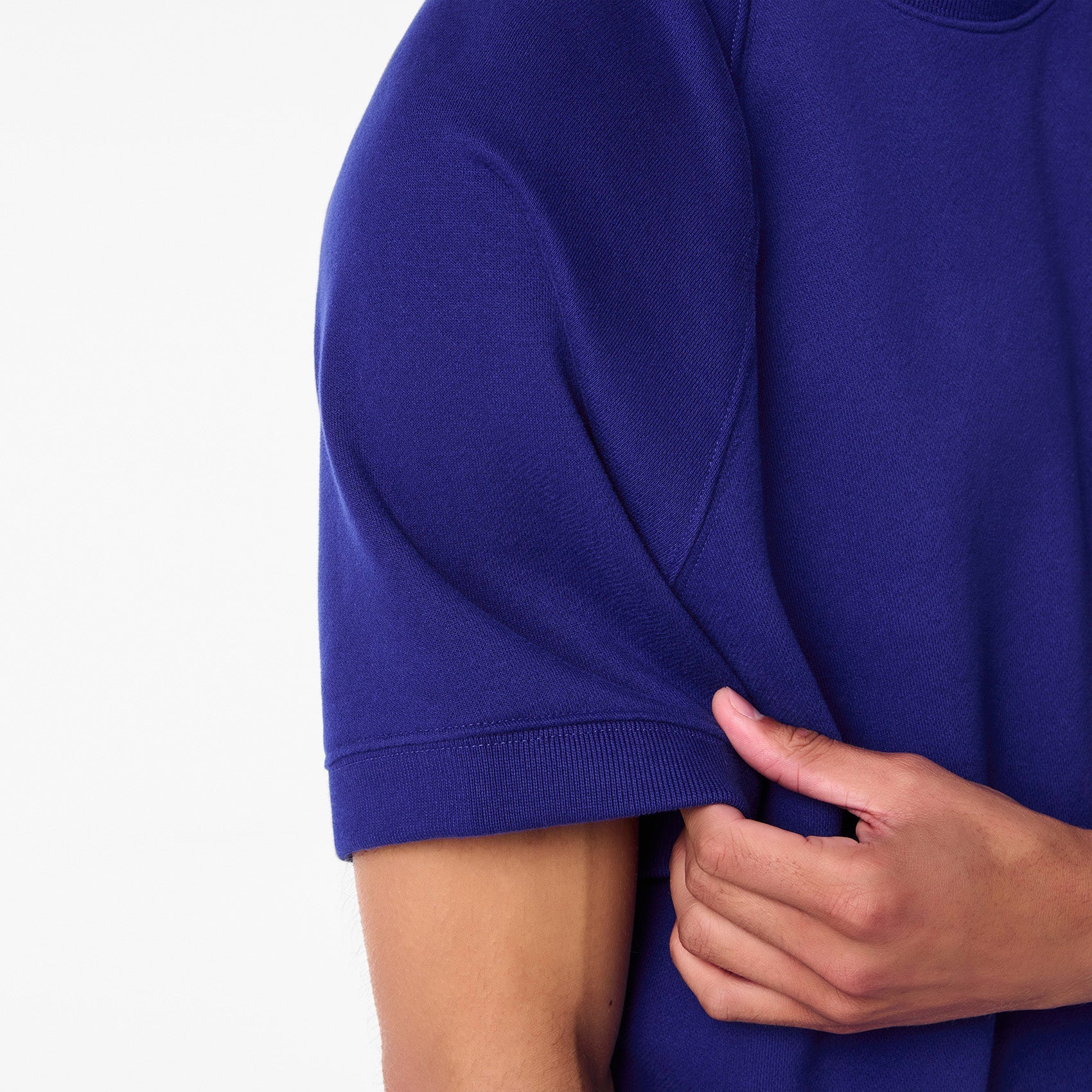 Elliot Short-Sleeve Sweatshirt - Deep Royal Blue