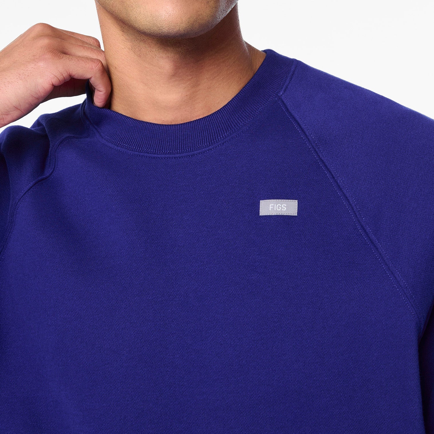 Elliot Short-Sleeve Sweatshirt - Deep Royal Blue
