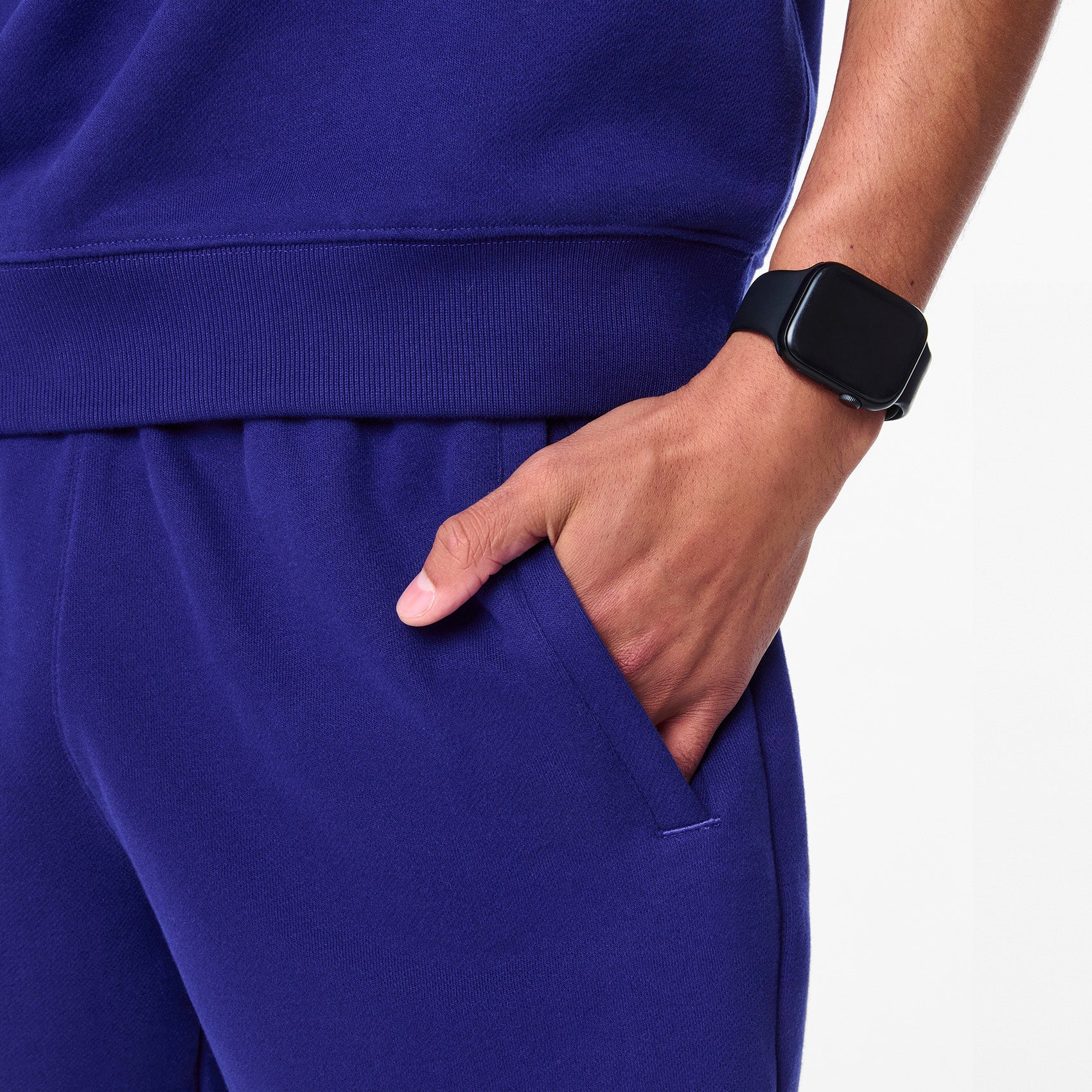 Elliot Short-Sleeve Sweatshirt - Deep Royal Blue
