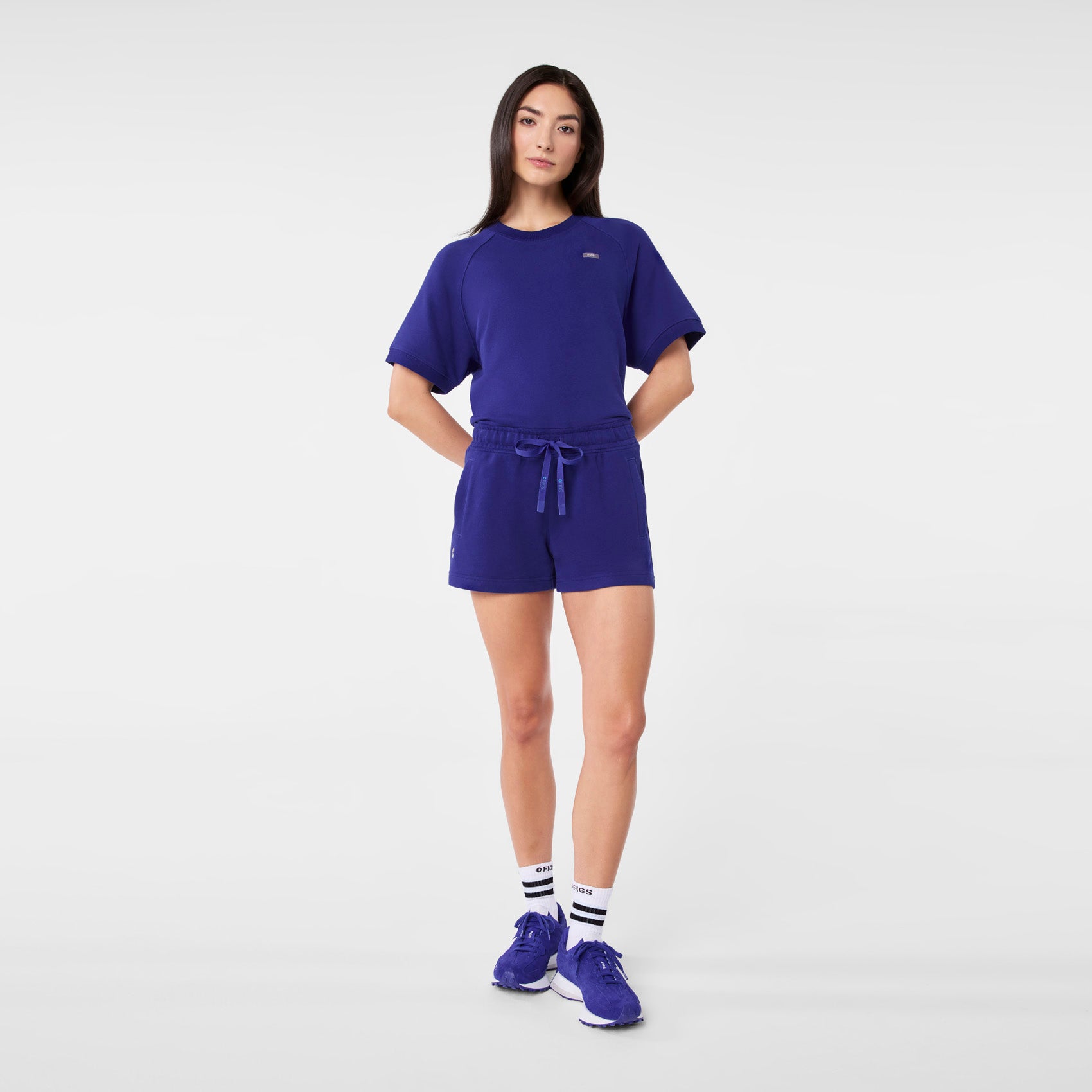 Evelyn Sweatshorts - Deep Royal Blue