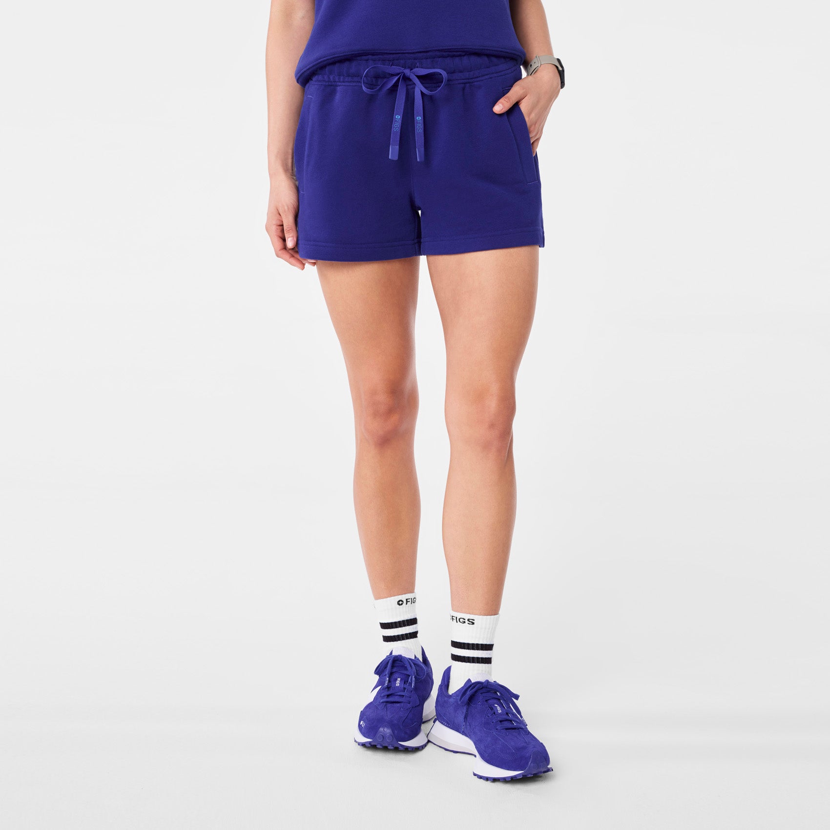 Evelyn Sweatshorts - Deep Royal Blue