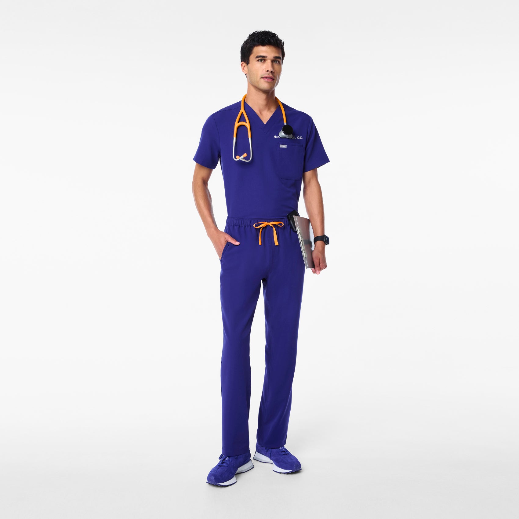 Pisco Straight-Leg Scrub Pant™ - Deep Royal Blue