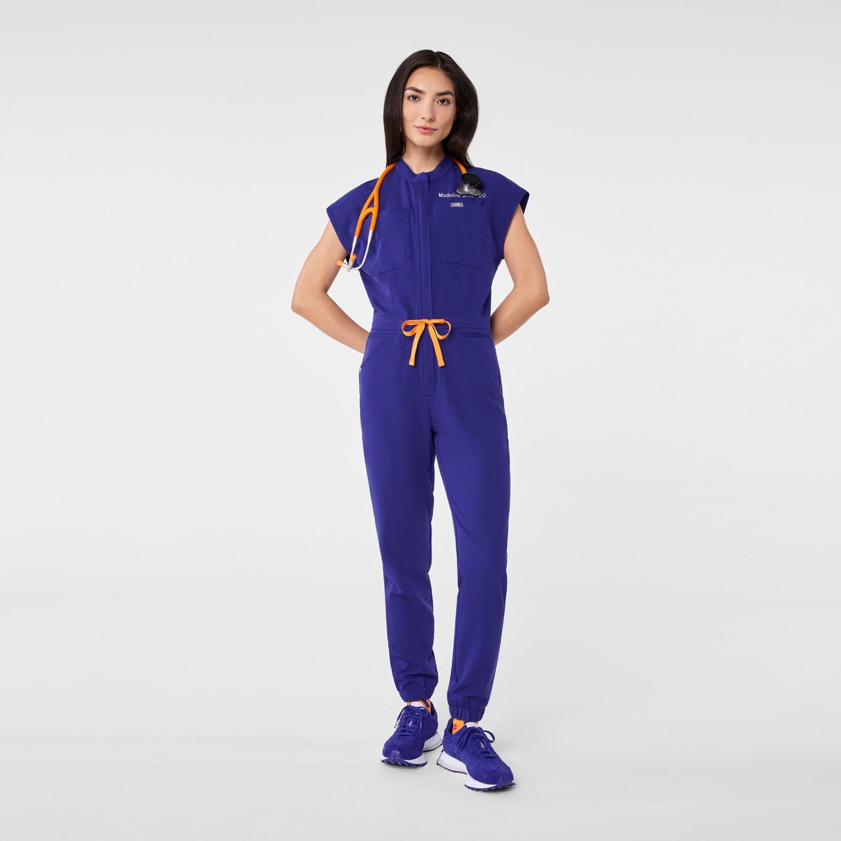 Rafaela Jogger ScrubJumpsuit™ - Deep Royal Blue