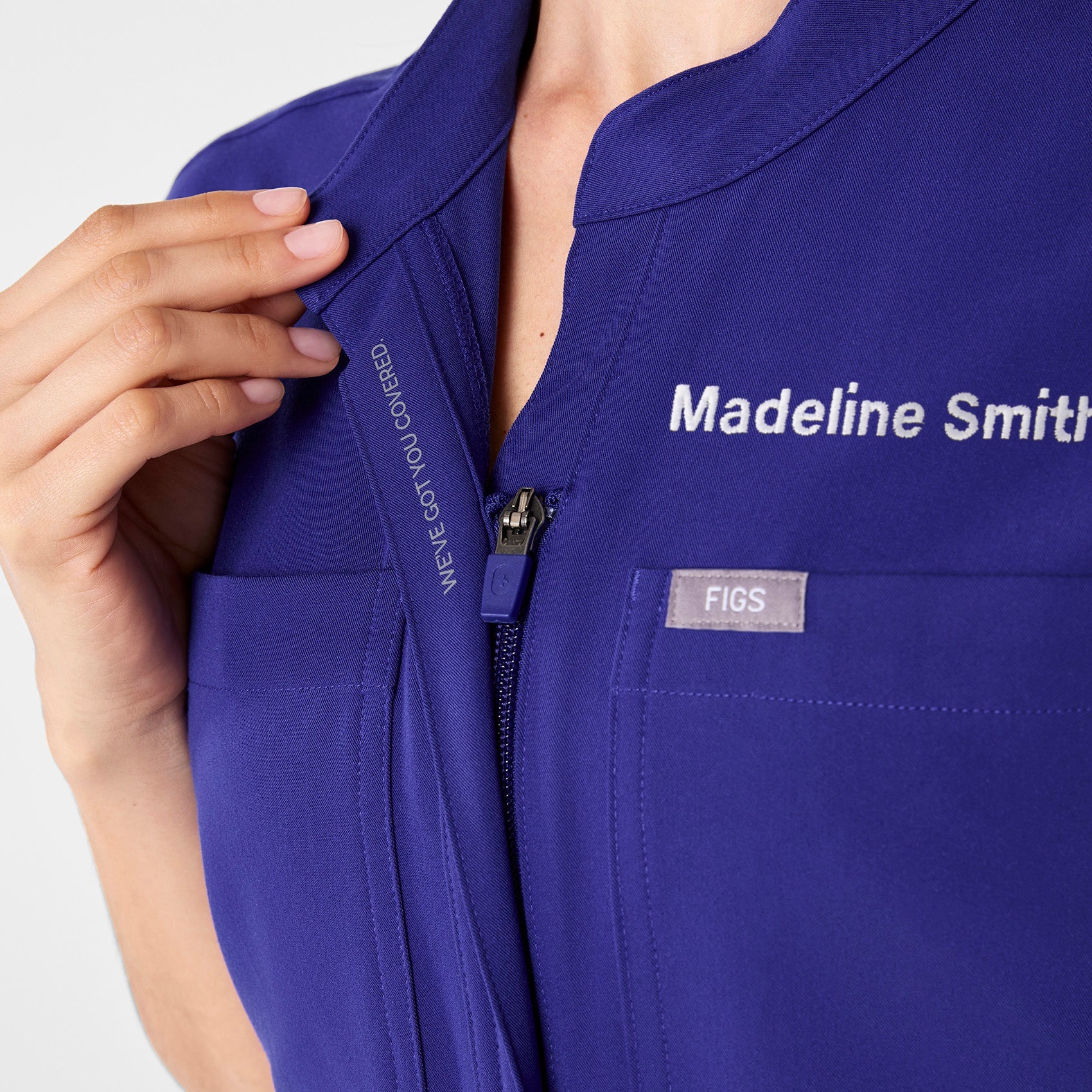 Rafaela Jogger ScrubJumpsuit™ - Deep Royal Blue