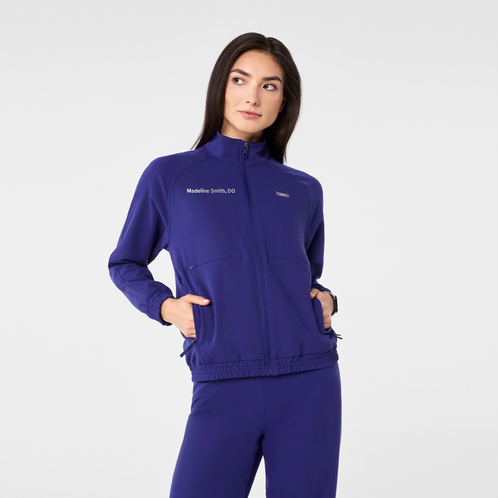 Sydney Scrub Jacket - Deep Royal Blue