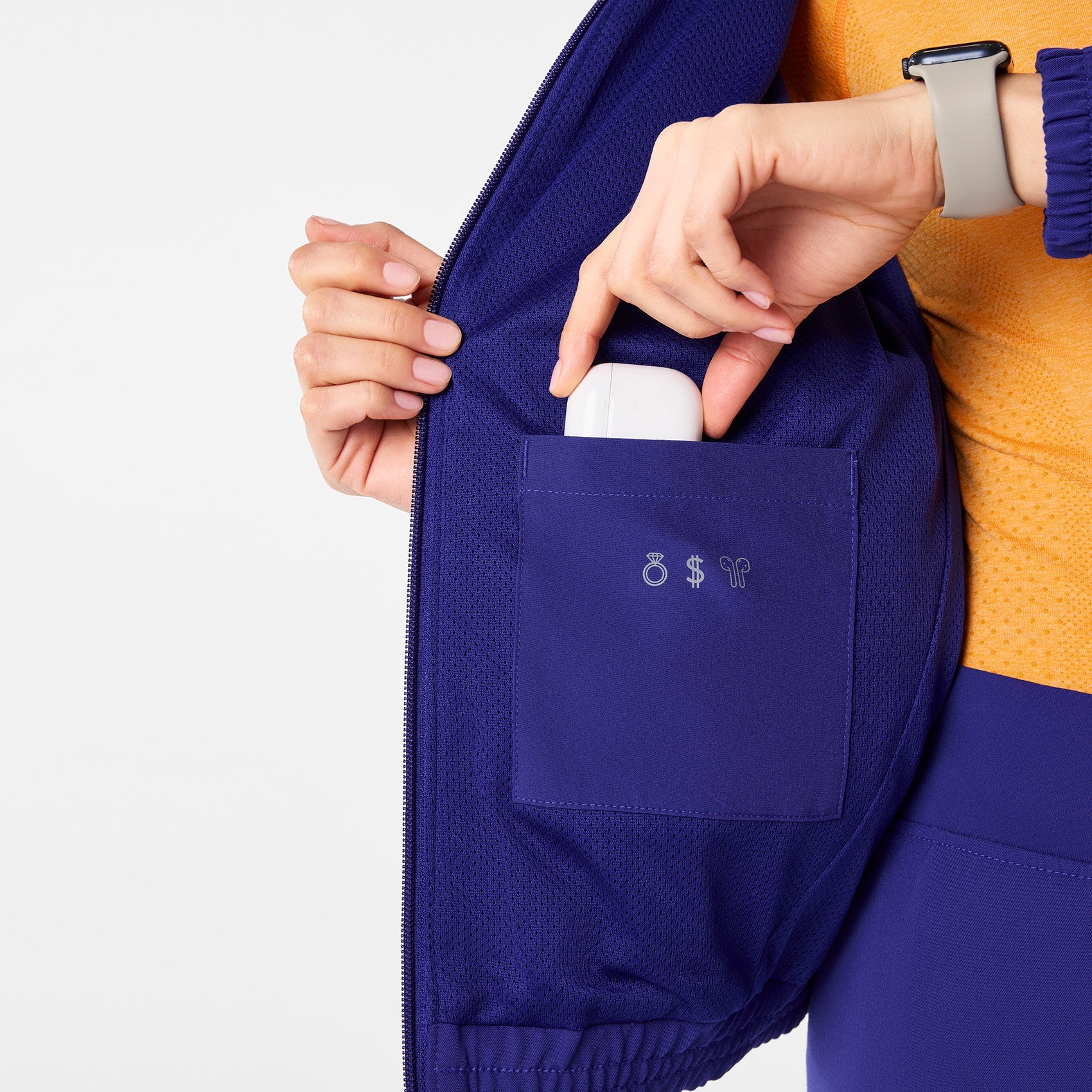 Sydney Scrub Jacket - Deep Royal Blue