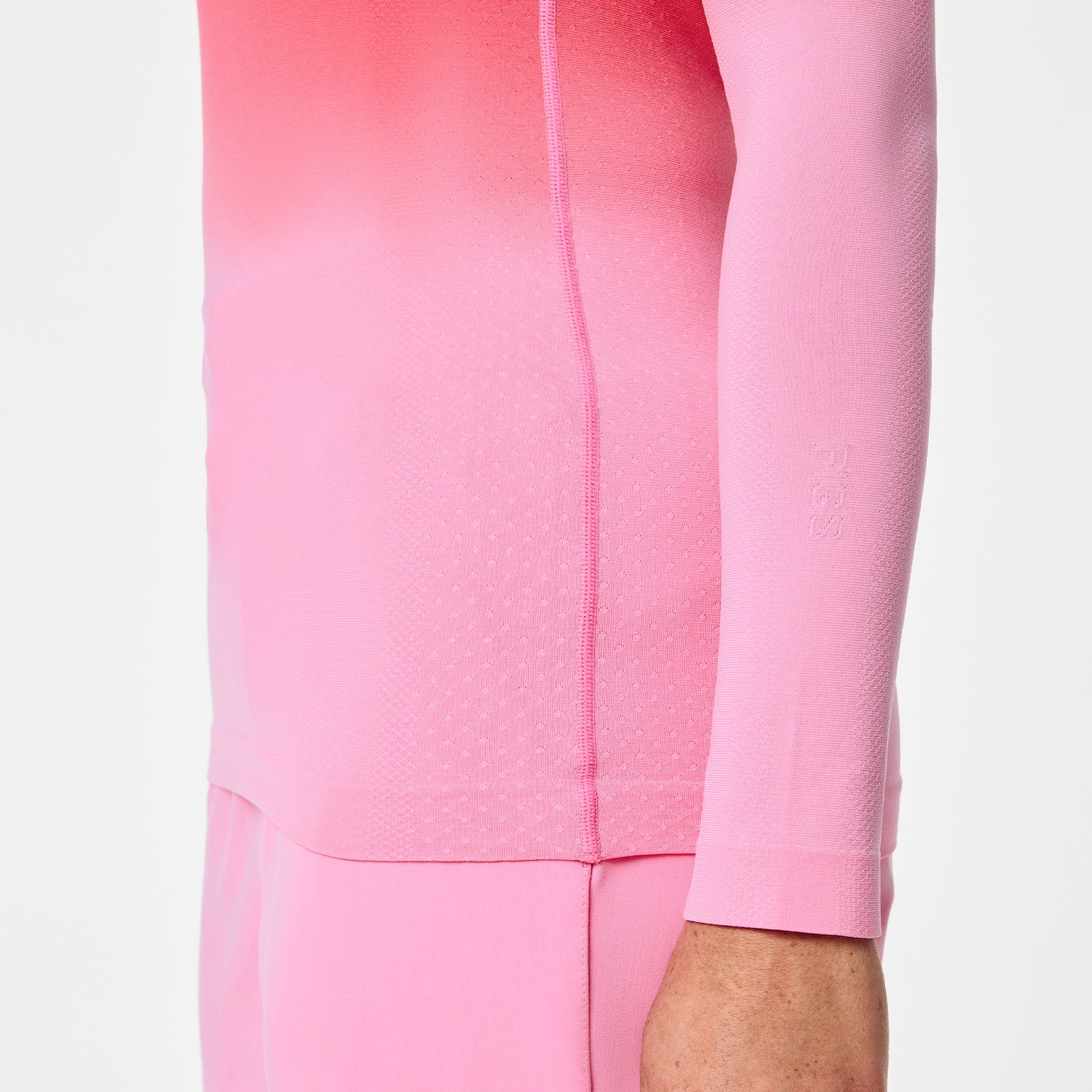 Salta Ombre Long-Sleeve Underscrub - Ombre Sunrise Pink