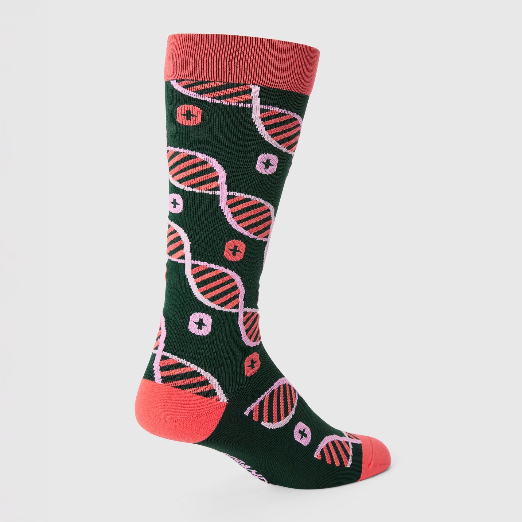 FIGS Compression Socks - DNA Strand/Forest Green