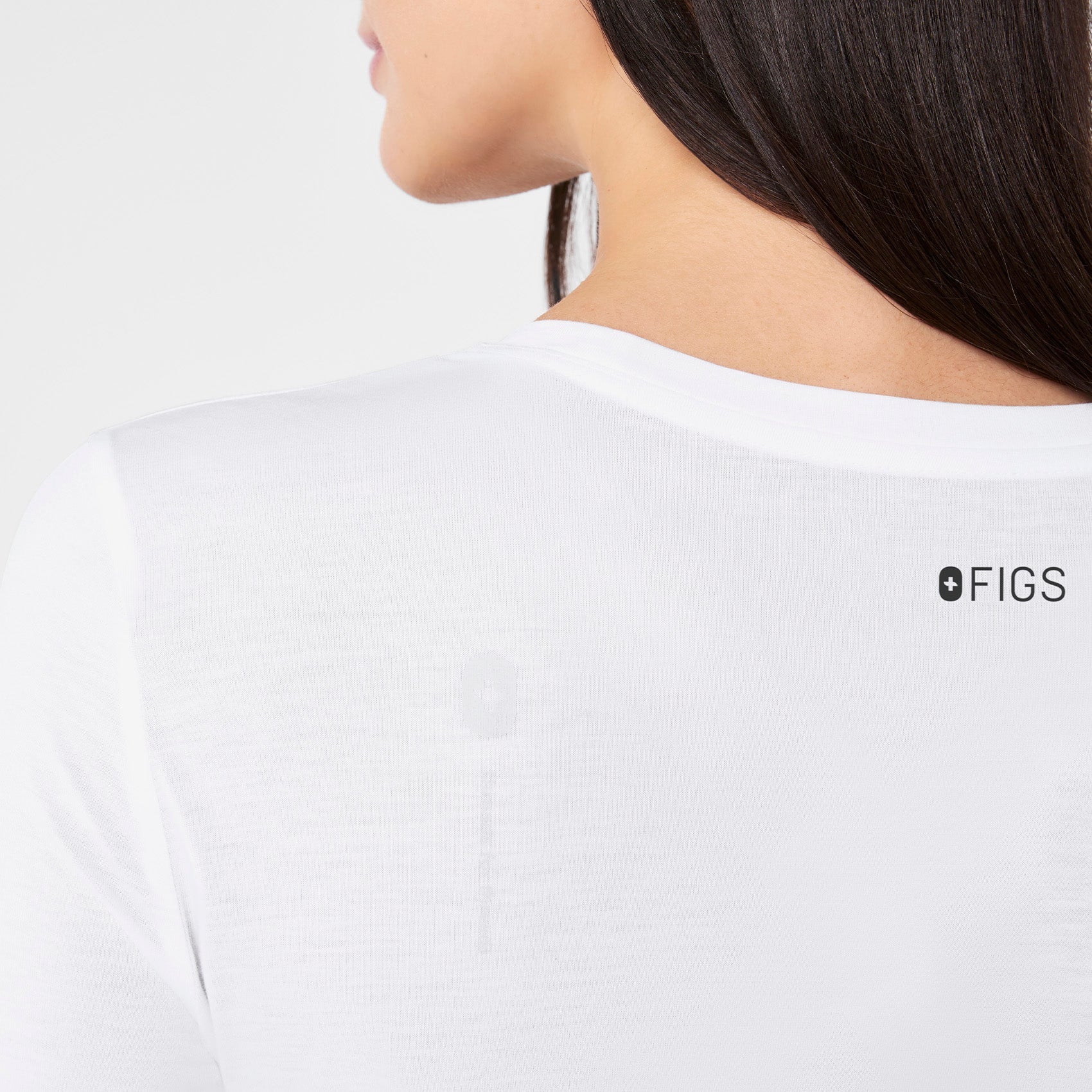 100% Awesome Long-Sleeve Underscrub - Optic White