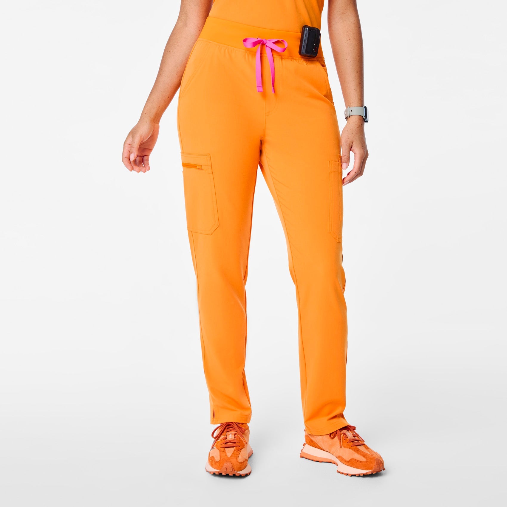 Yola High-Rise Slim Scrub Pant™ - Creamsicle