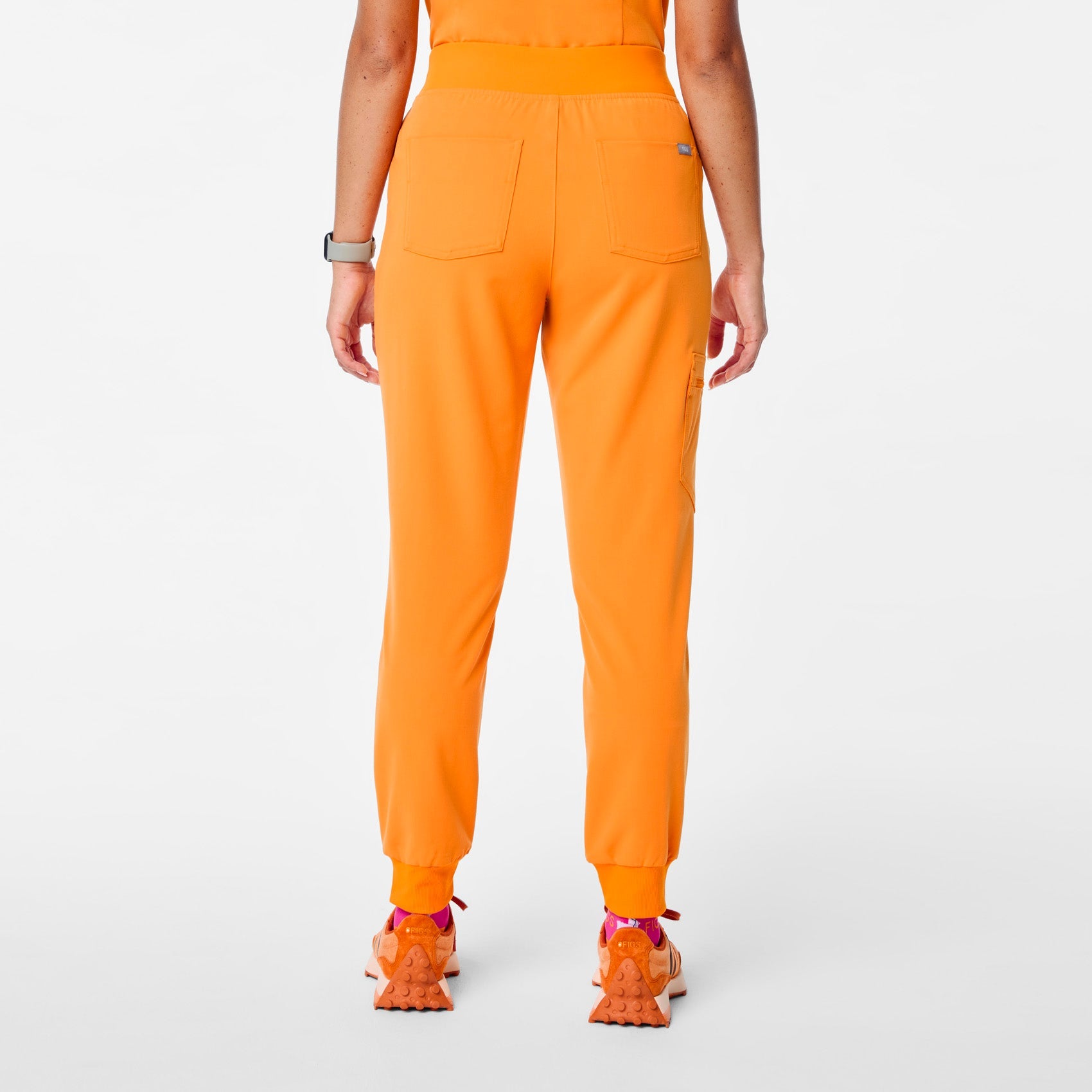 Zamora High-Rise Jogger Scrub Pant™ - Creamsicle