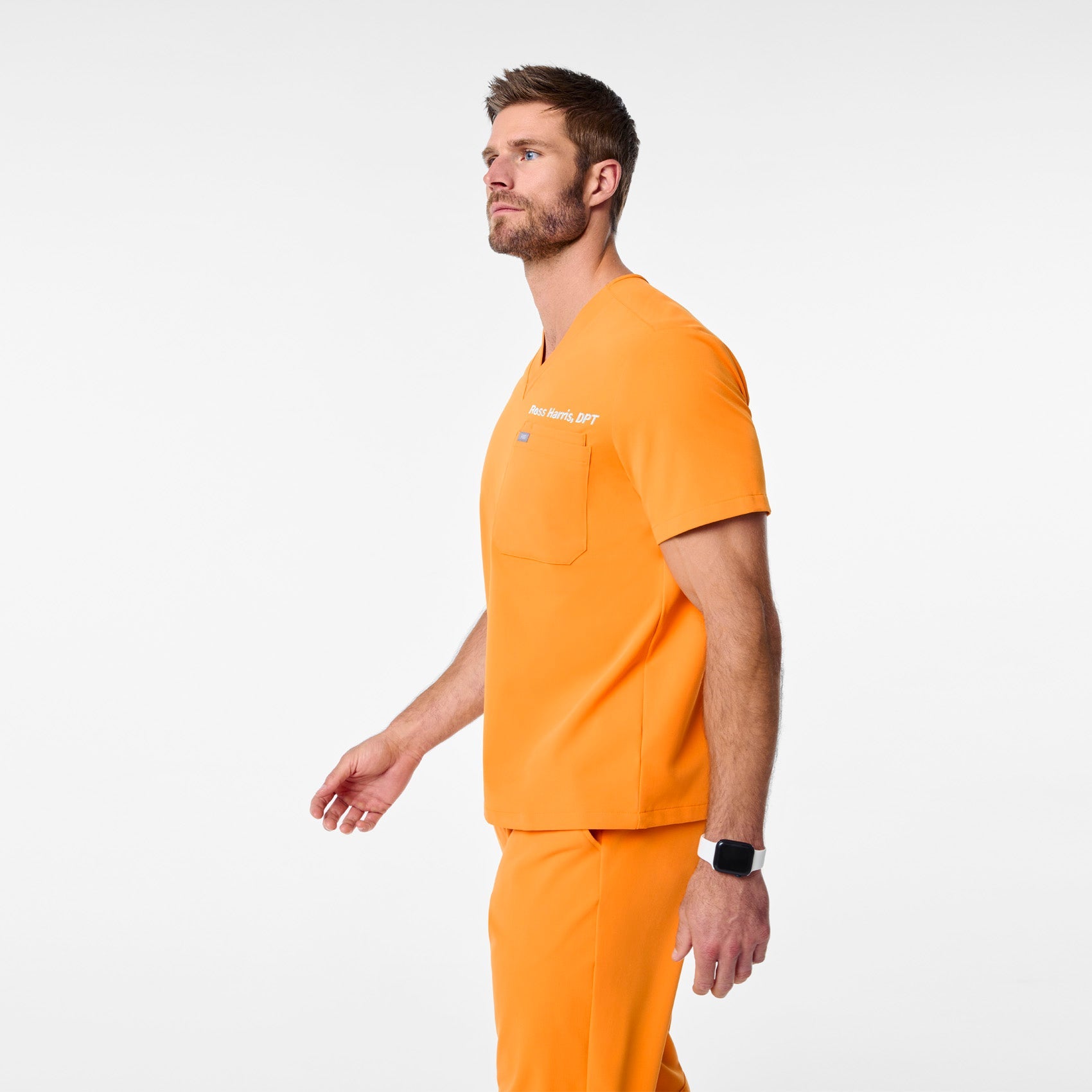 Leon Scrub Top™ - Creamsicle