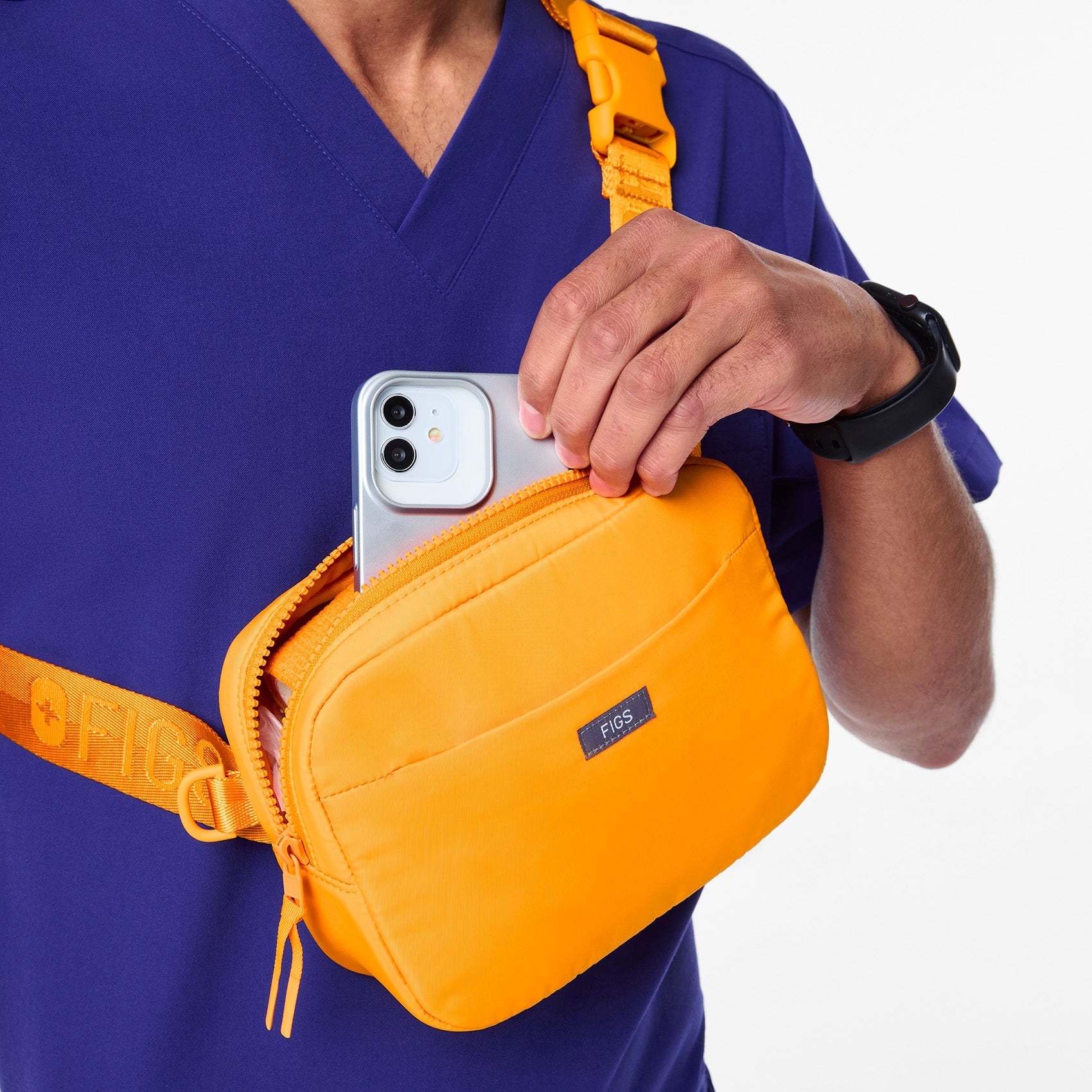 The Shift Belt Bag - Creamsicle