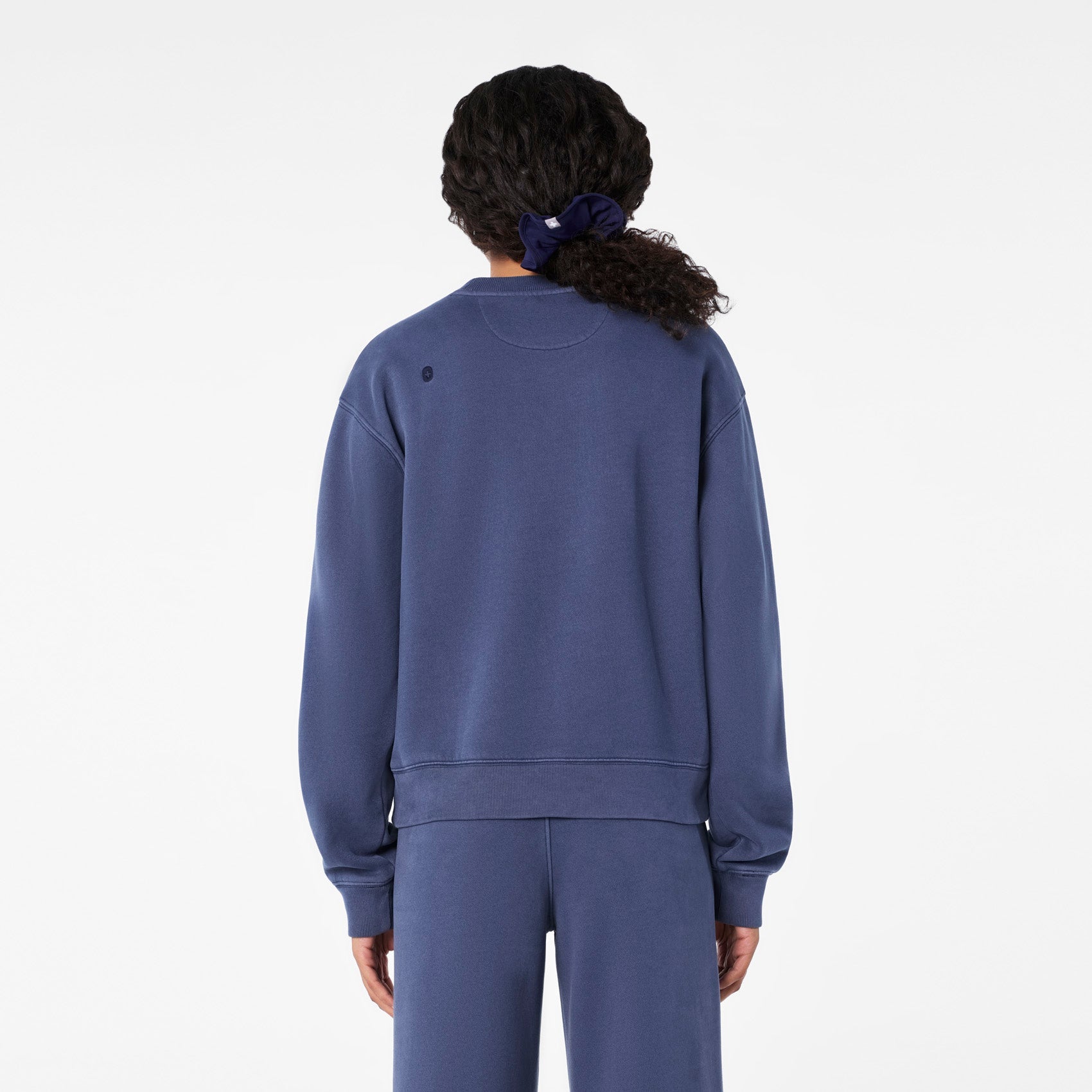 Hayden Vintage Wash Crewneck Sweatshirt - Quiet Navy