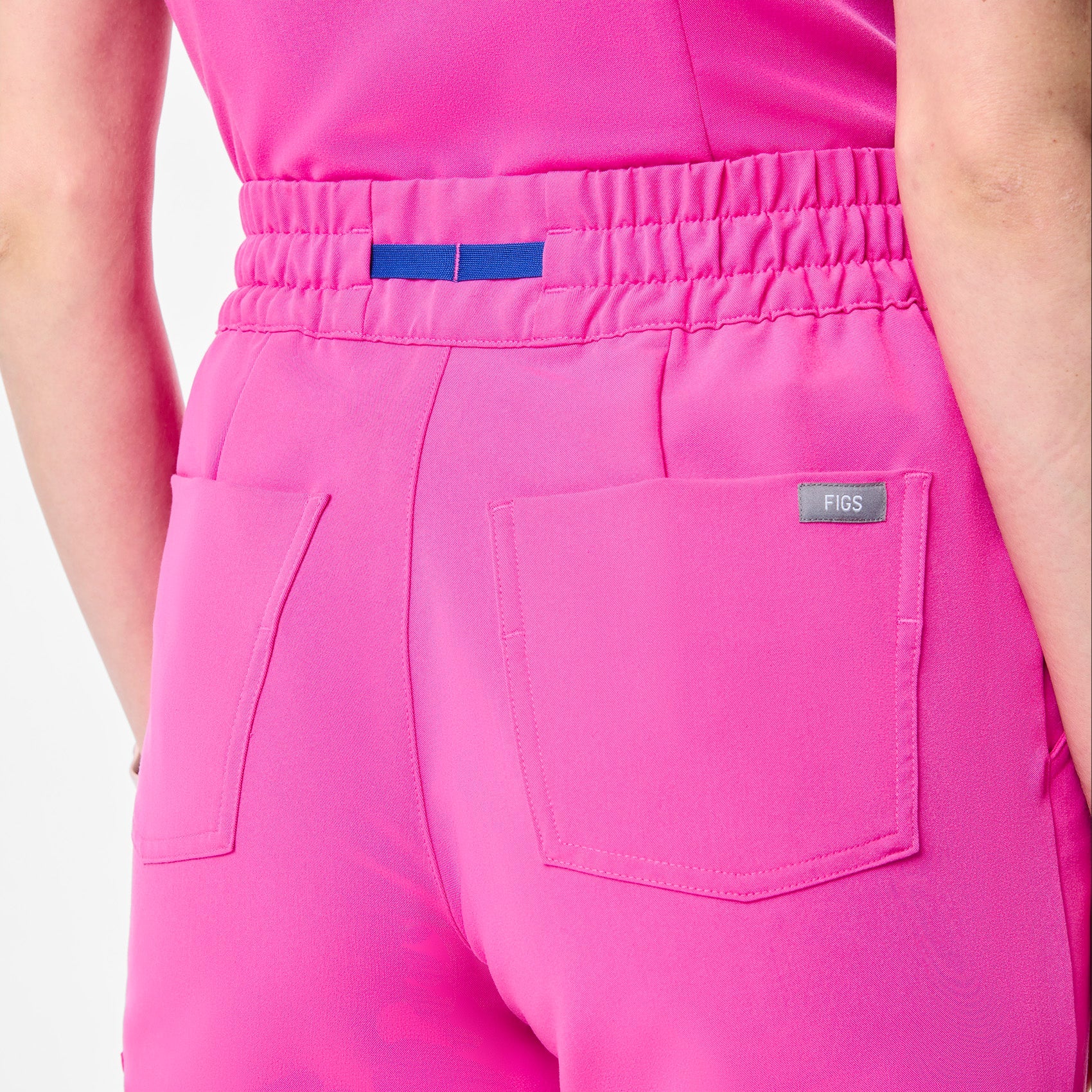 Dowa High-Rise Straight-Leg Scrub Pant - Rapid Response Pink