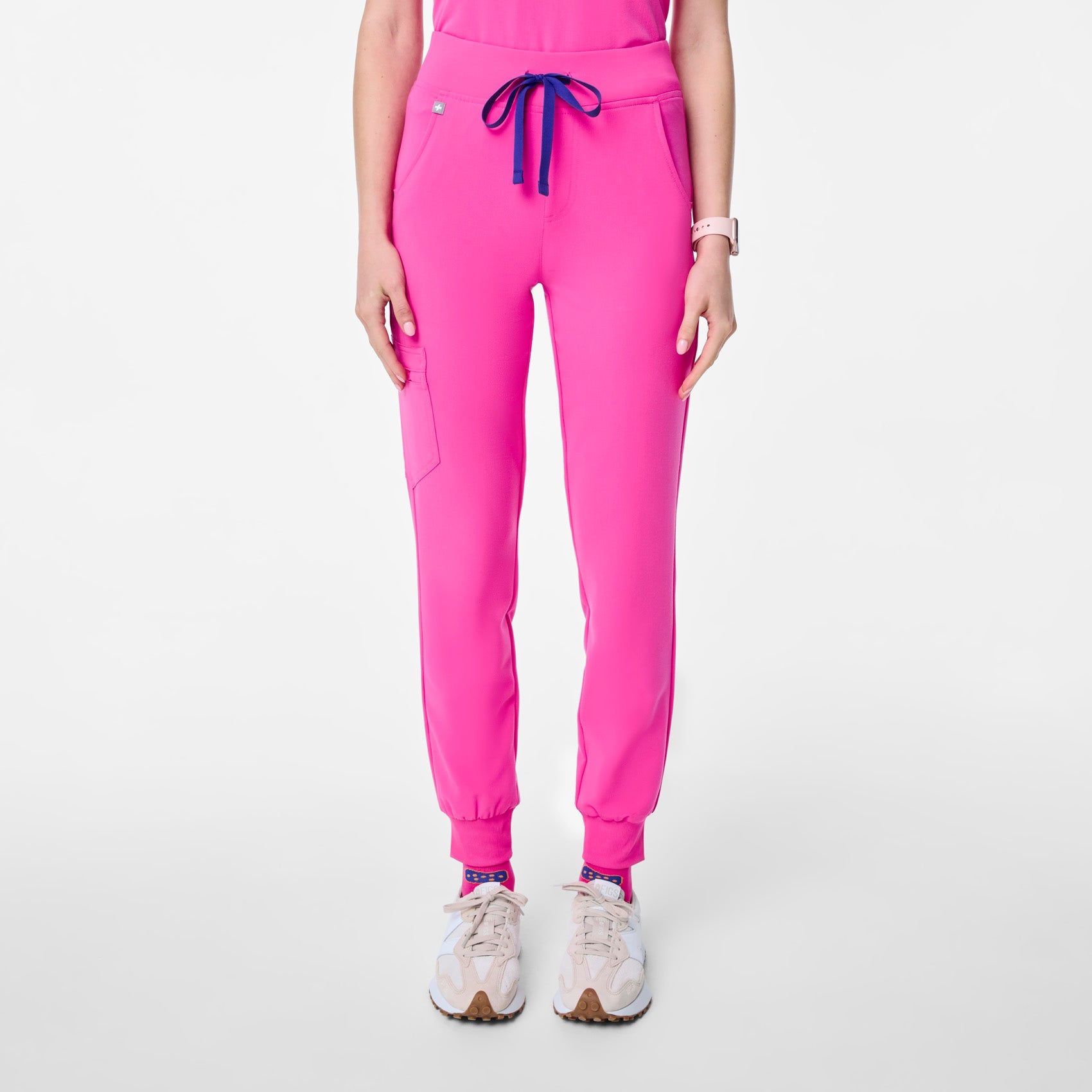 Zamora High-Rise Jogger Scrub Pant™ - Rapid Response Pink