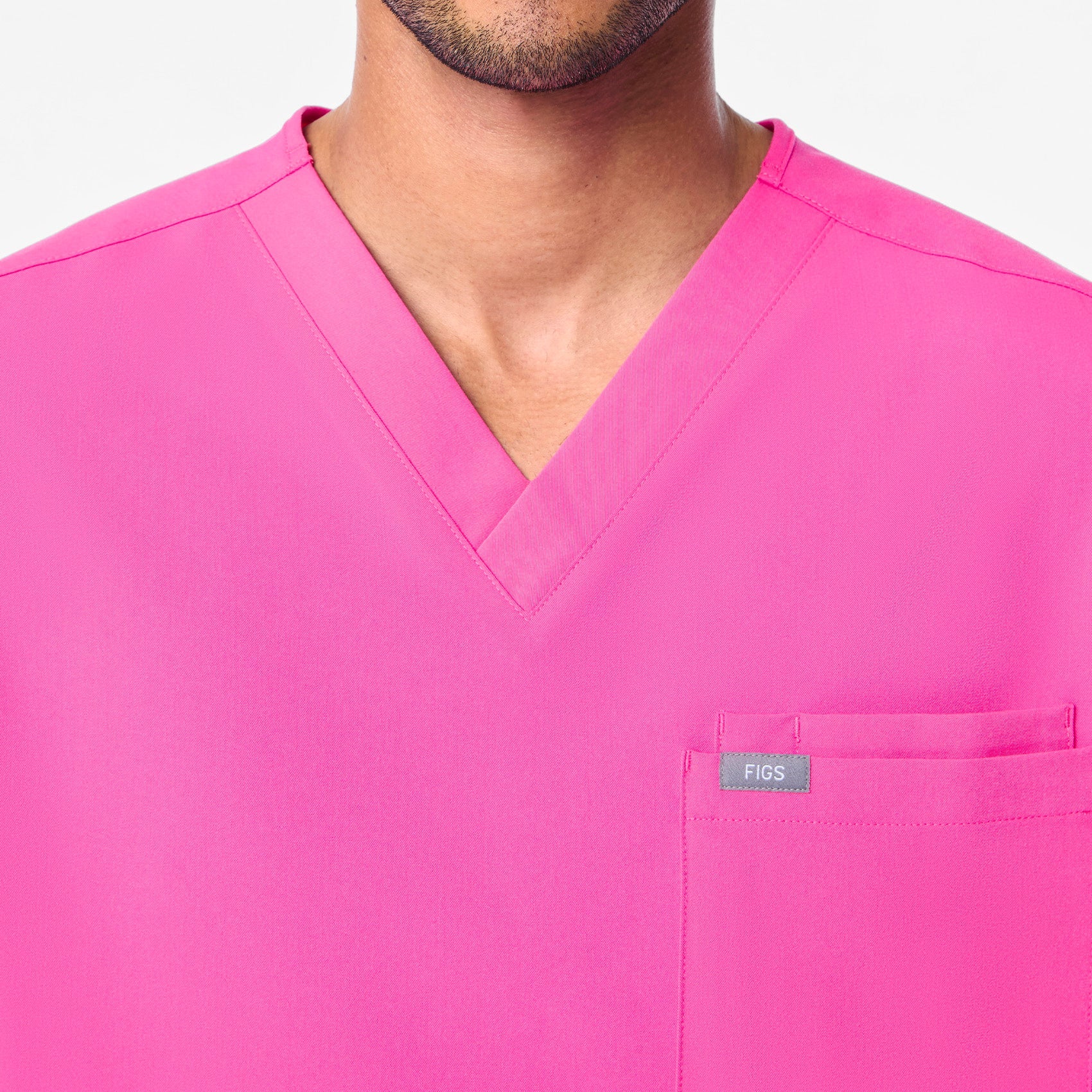 Leon Scrub Top™ - Rapid Response Pink