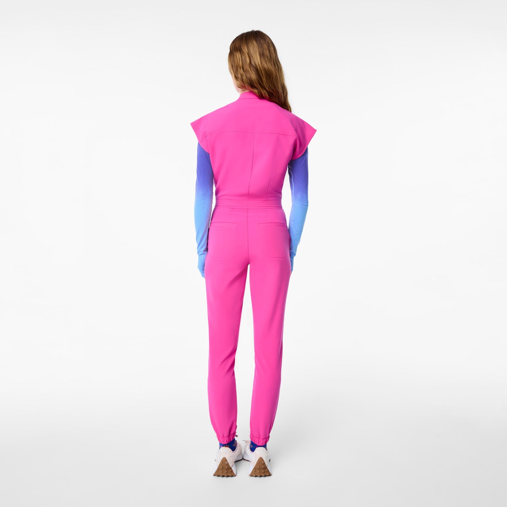 Rafaela Jogger ScrubJumpsuit™ - Rapid Response Pink