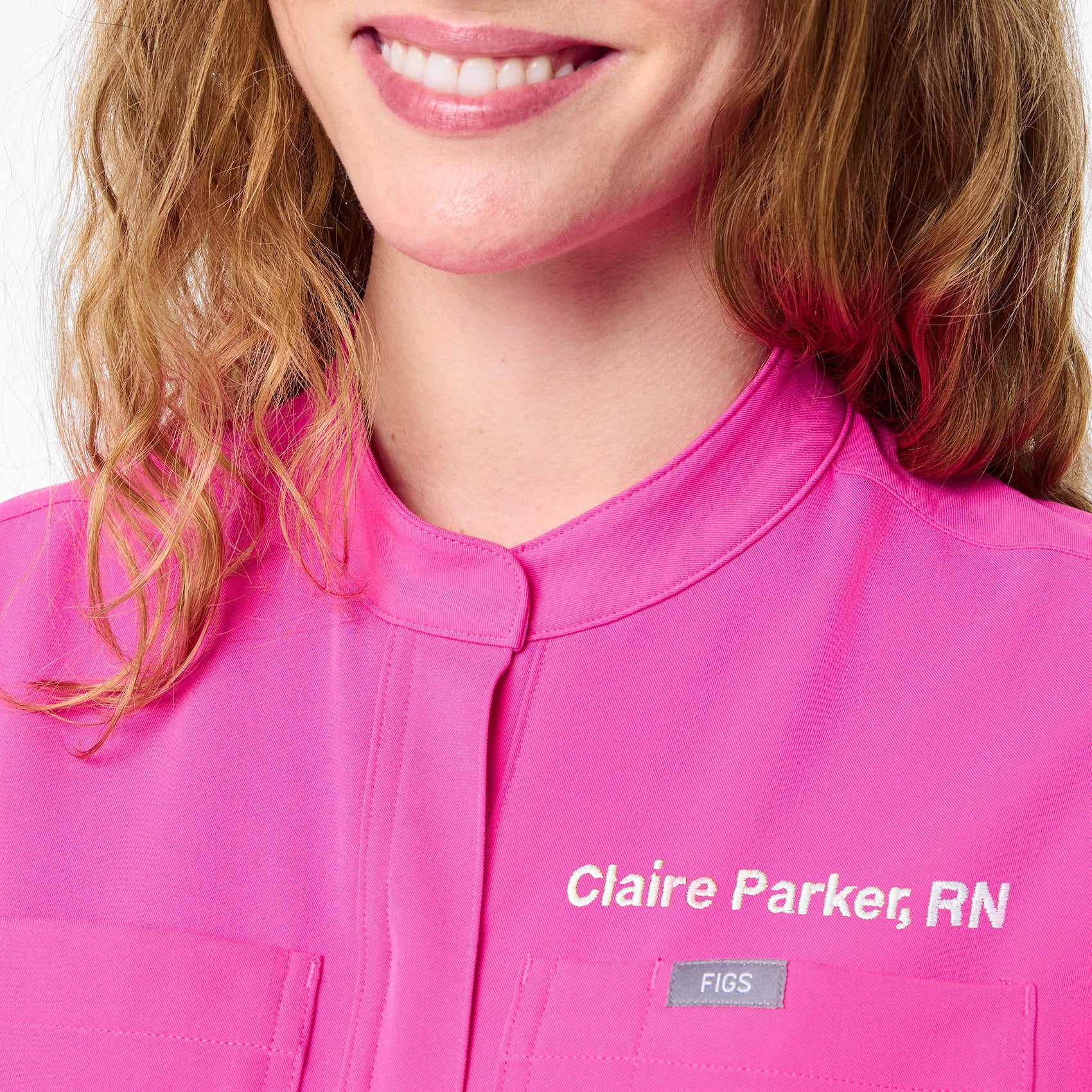Rafaela Jogger ScrubJumpsuit™ - Rapid Response Pink