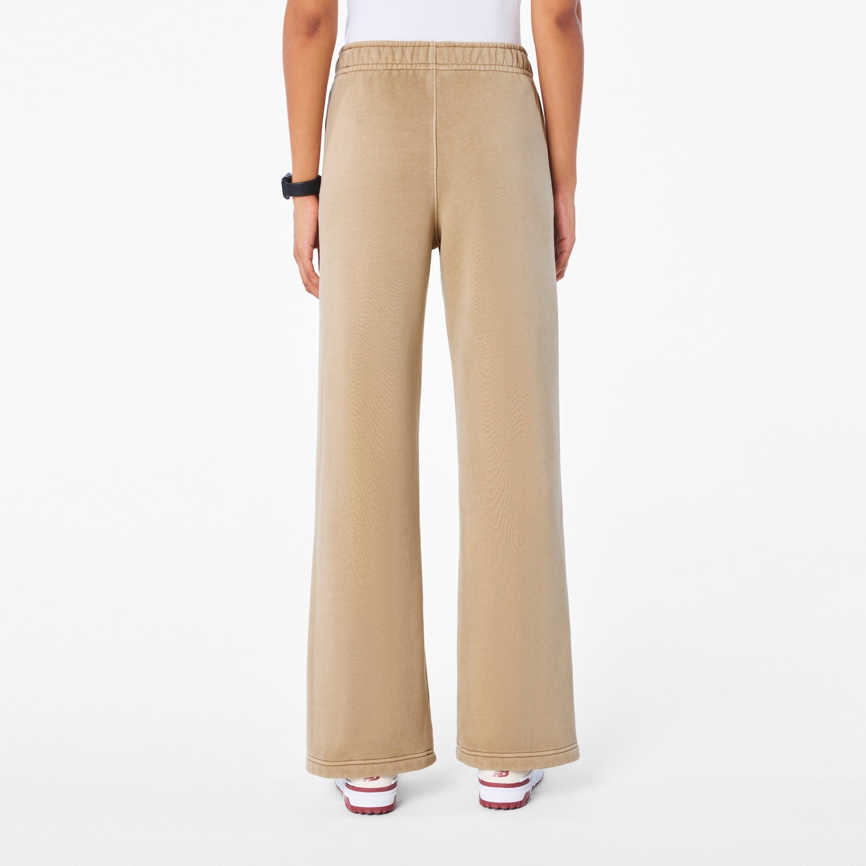Hayden Vintage Wash Wide-Leg Sweatpants - Sequoia
