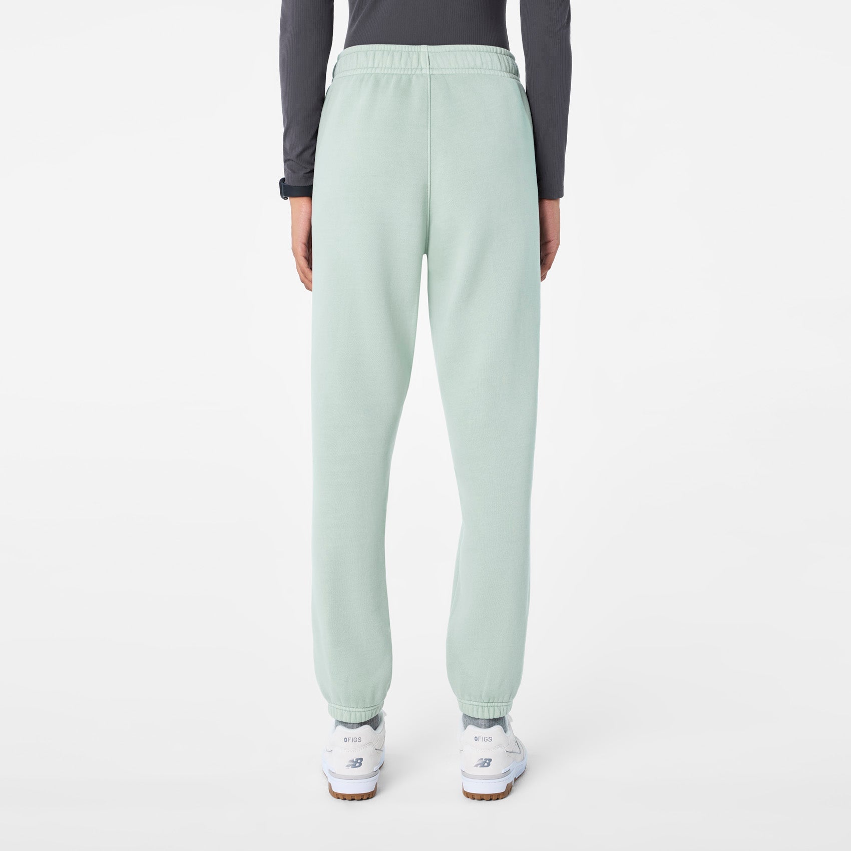 Hayden Vintage Wash Jogger Sweatpants - Soft Sage