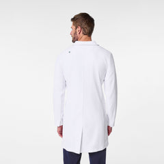 Harlem Long Slim Lab Coat - White