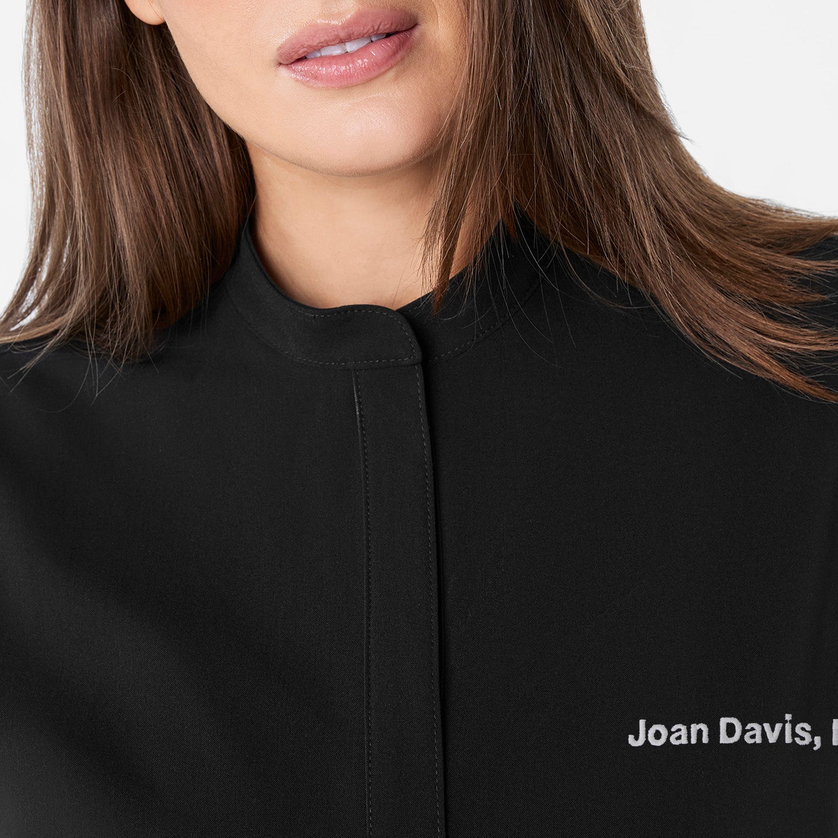  Rafaela Maternity Scrub Top - Black