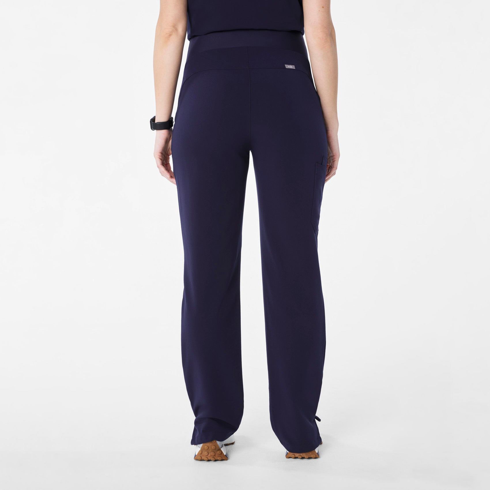 Kade Maternity Straight-Leg Scrub Pant - Navy