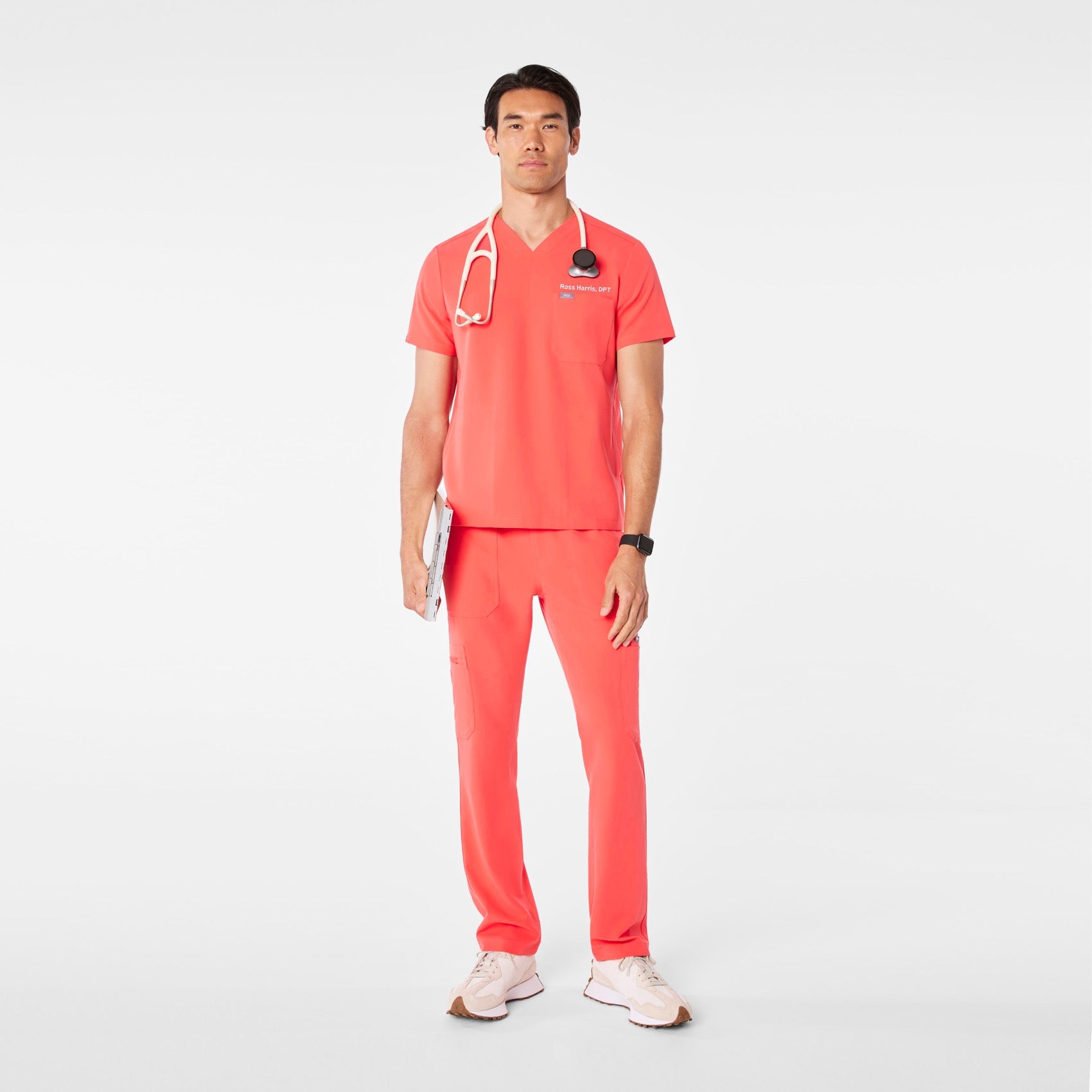 Chisec Scrub Top™ - Fireside