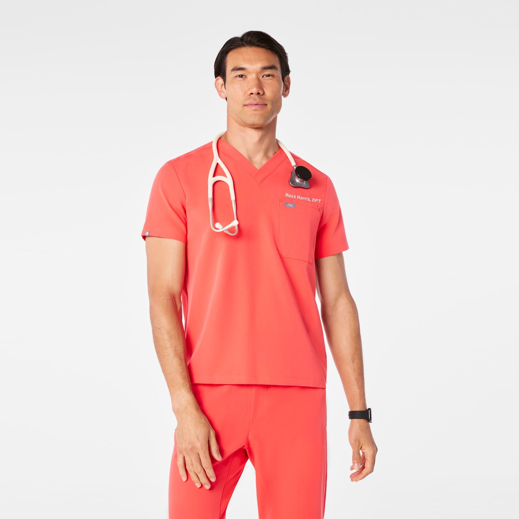 Leon Scrub Top™ - Fireside