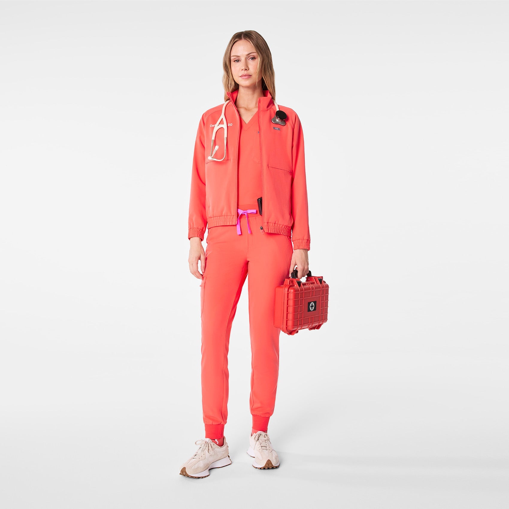 Sydney Scrub Jacket - Fireside