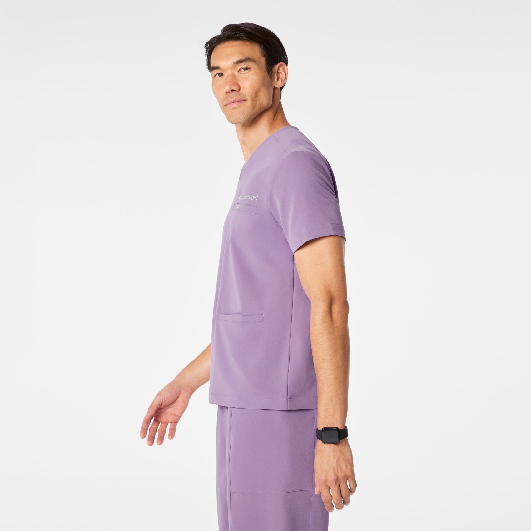 Abbott V-Neck Scrub Top  - Purple Haze