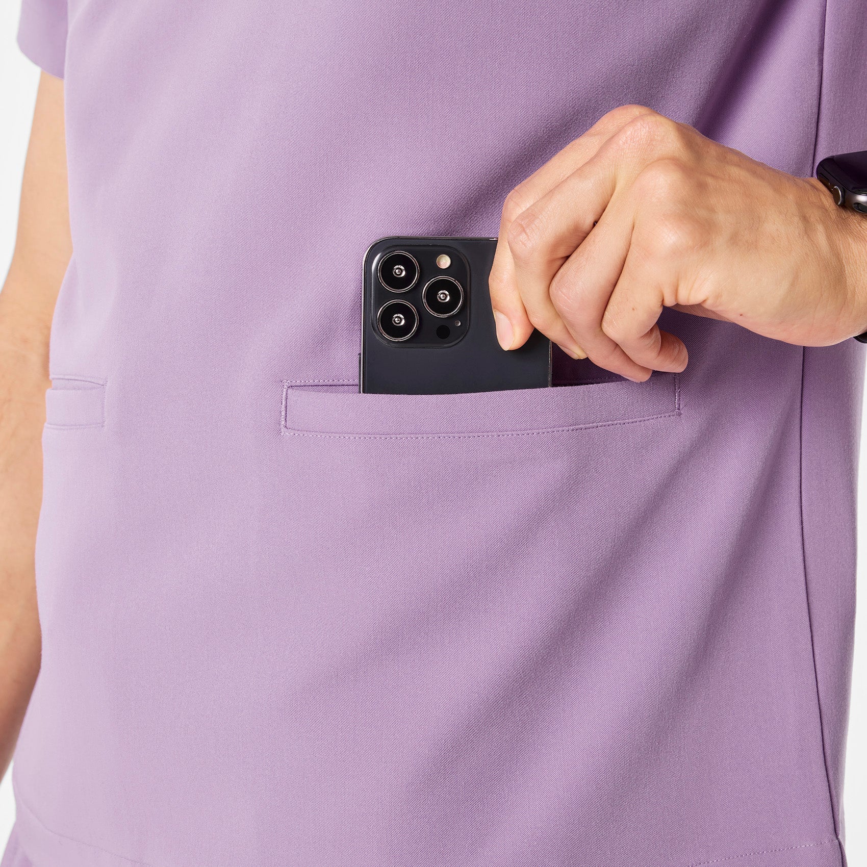 Abbott V-Neck Scrub Top  - Purple Haze