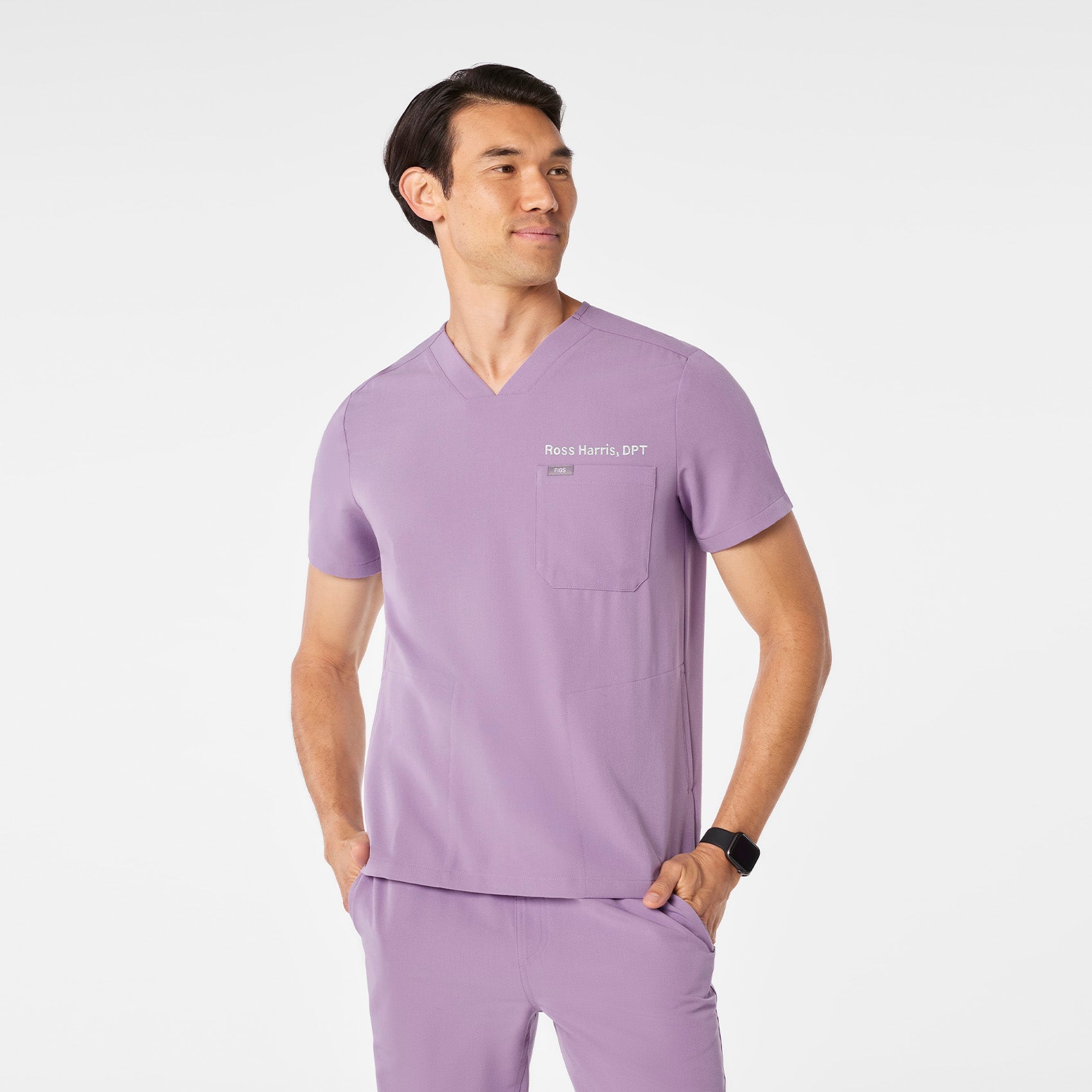 Chisec Scrub Top™ - Purple Haze