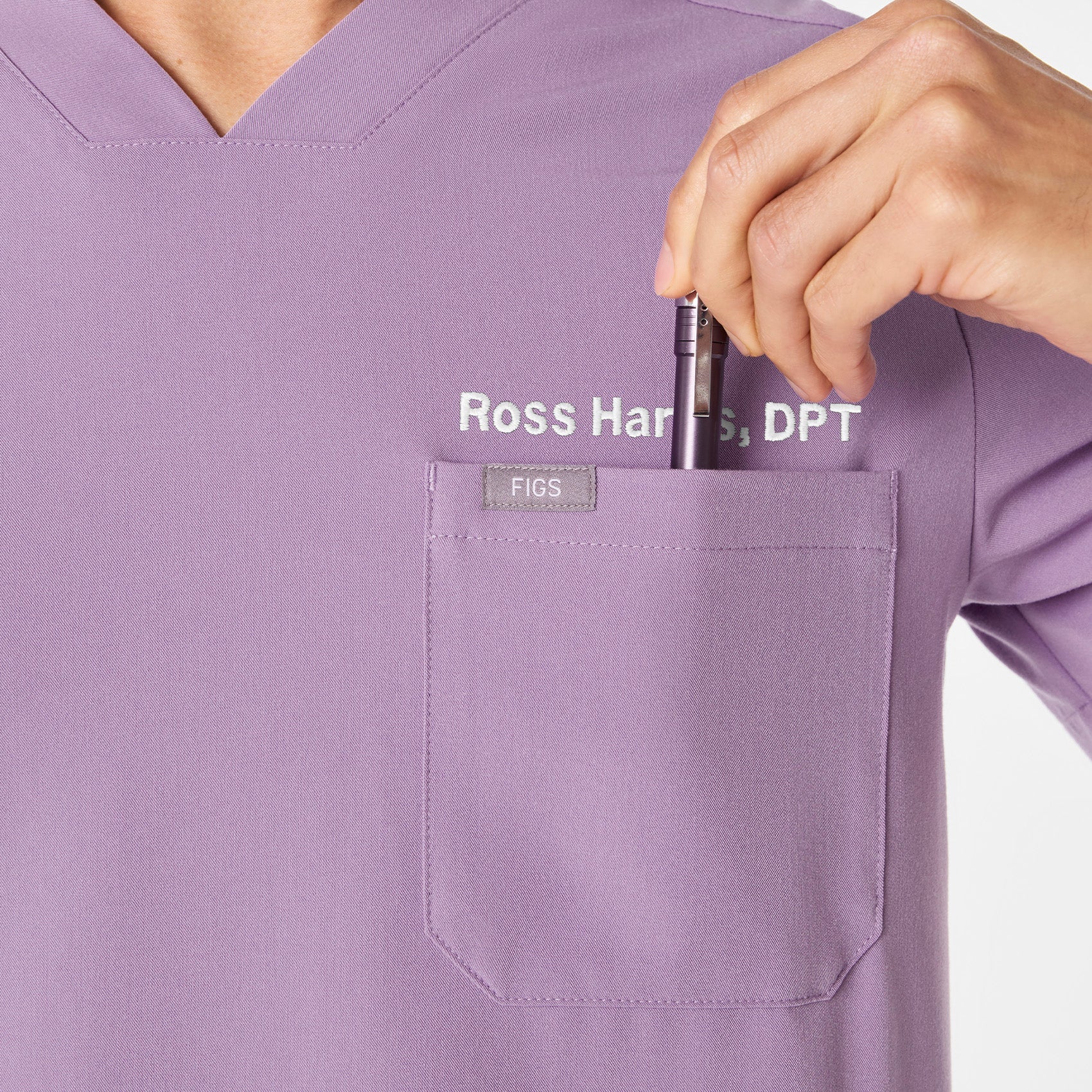 Chisec Scrub Top™ - Purple Haze