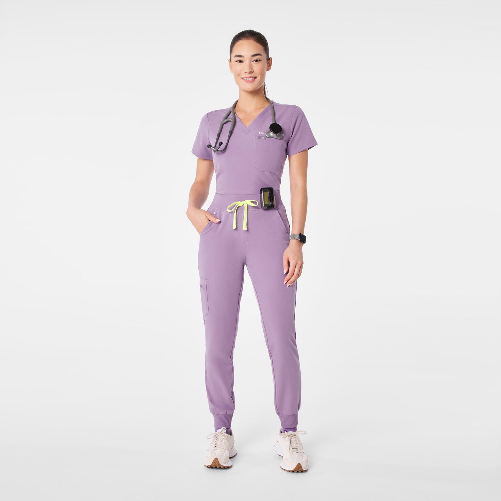 Zamora High-Rise Jogger Scrub Pant™ - Purple Haze