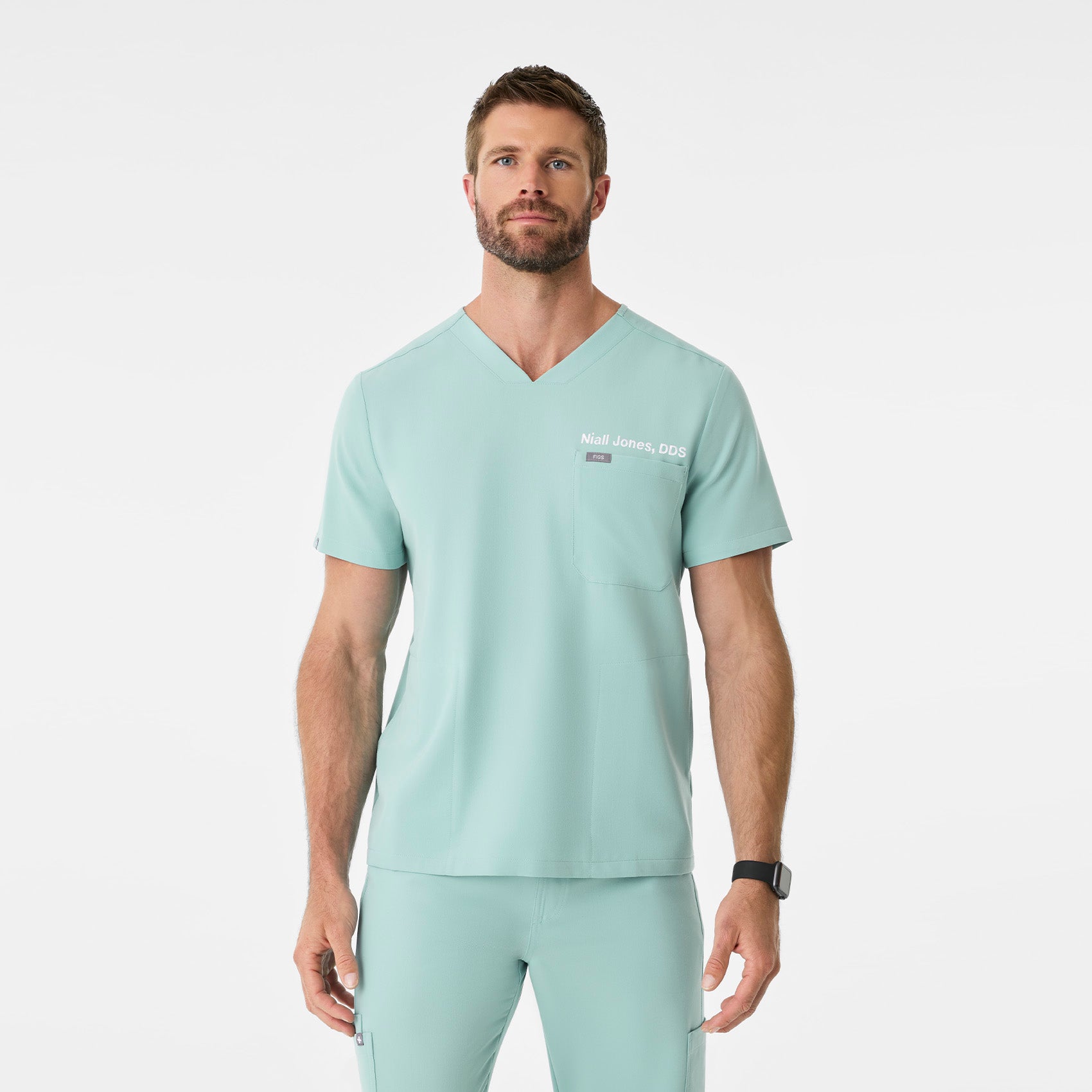 Chisec Scrub Top™ - Seaglass