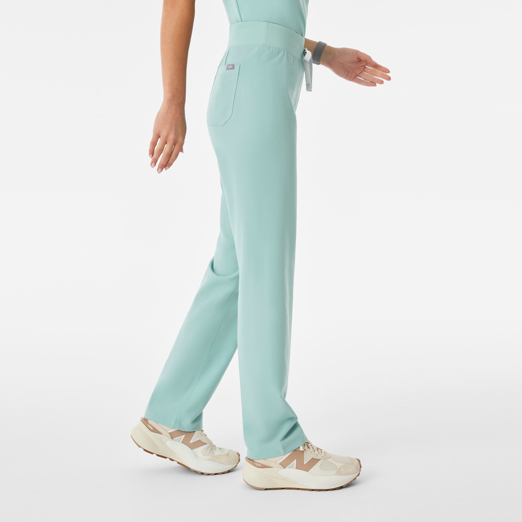 Livingston High-Rise Straight-Leg Scrub Pant™ - Seaglass