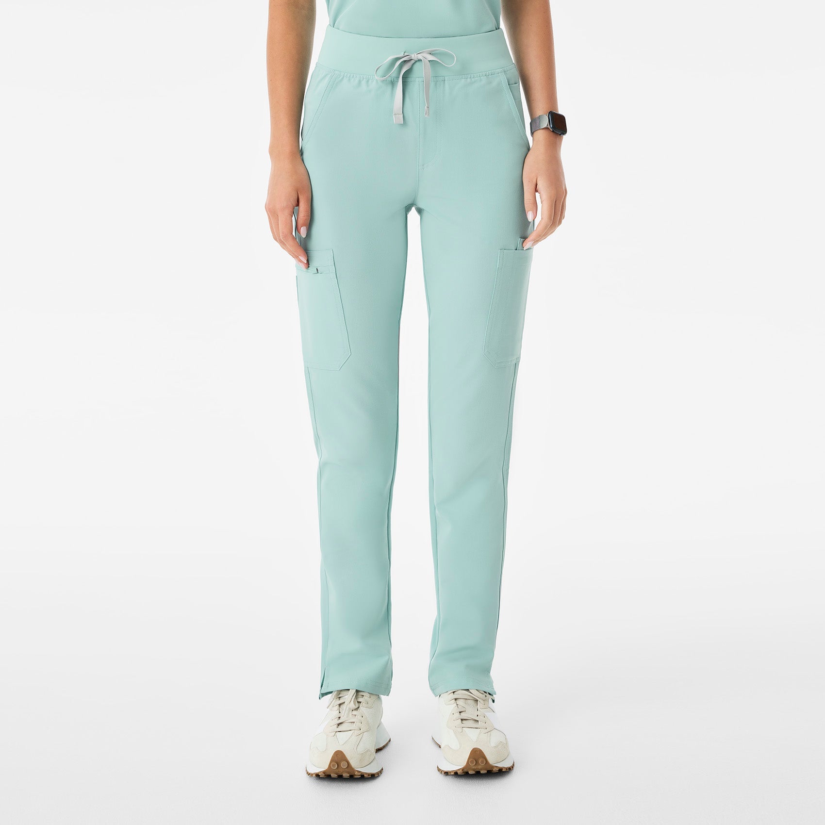 Yola High-Rise Slim Scrub Pant™ - Seaglass