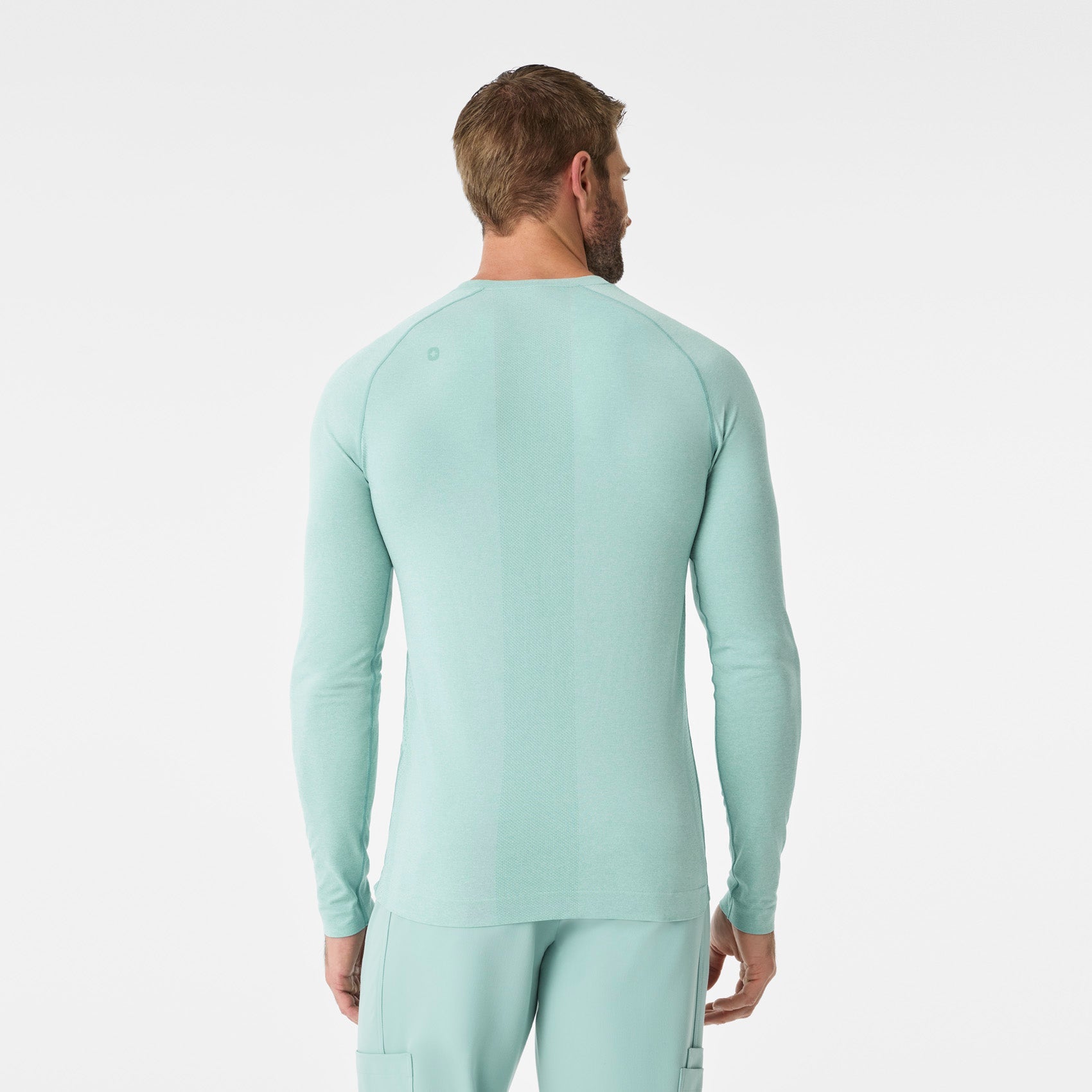Makato Seamless Long-Sleeve Underscrub - Seaglass