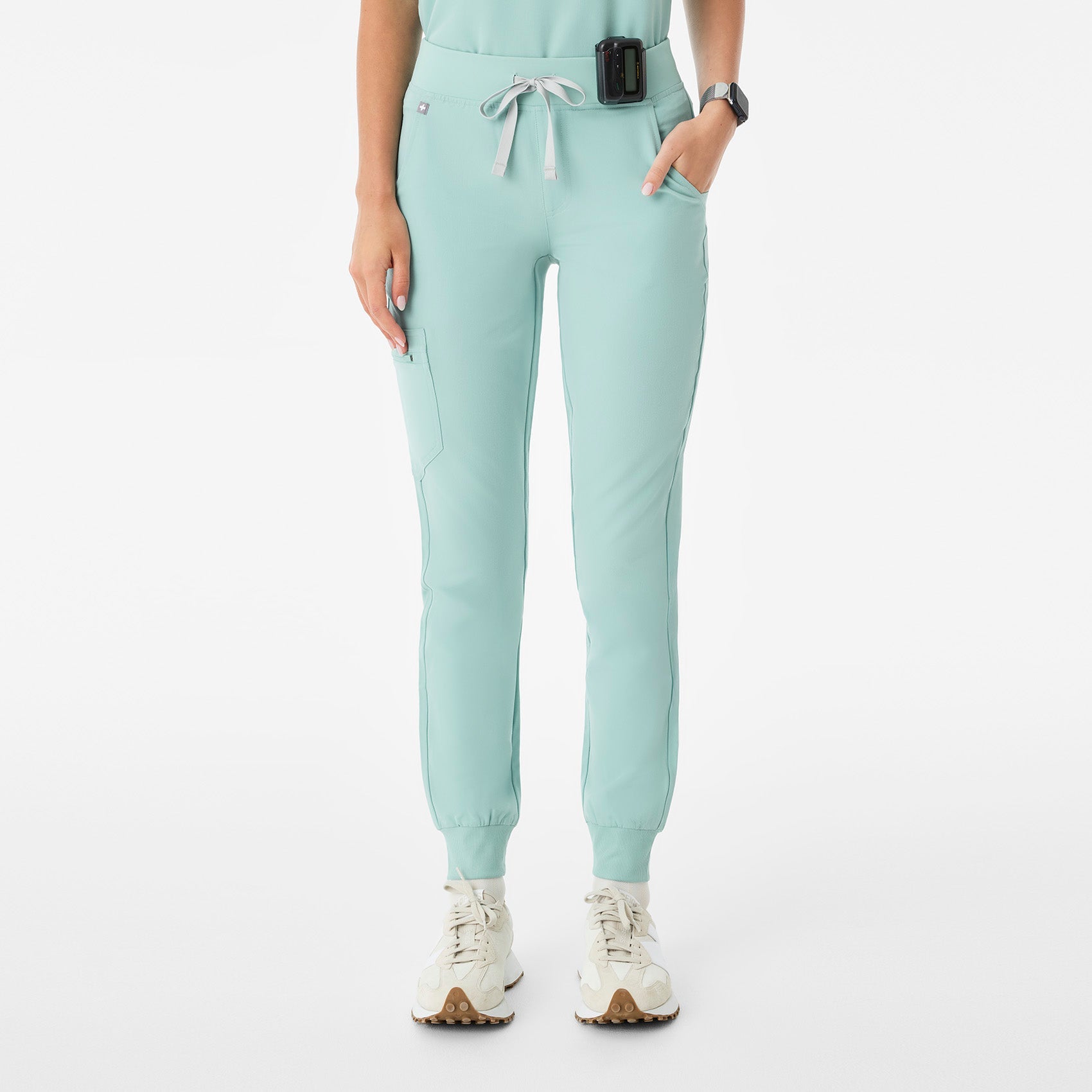 Zamora High-Rise Jogger Scrub Pant™ - Seaglass