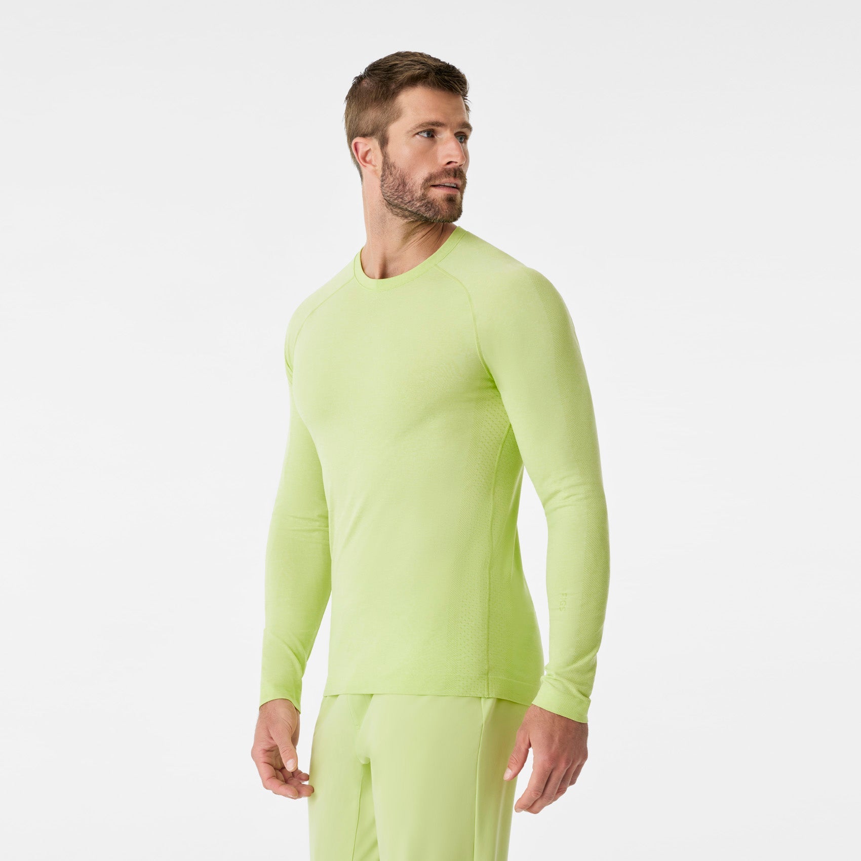 Makato Seamless Long-Sleeve Underscrub - Sea Mist