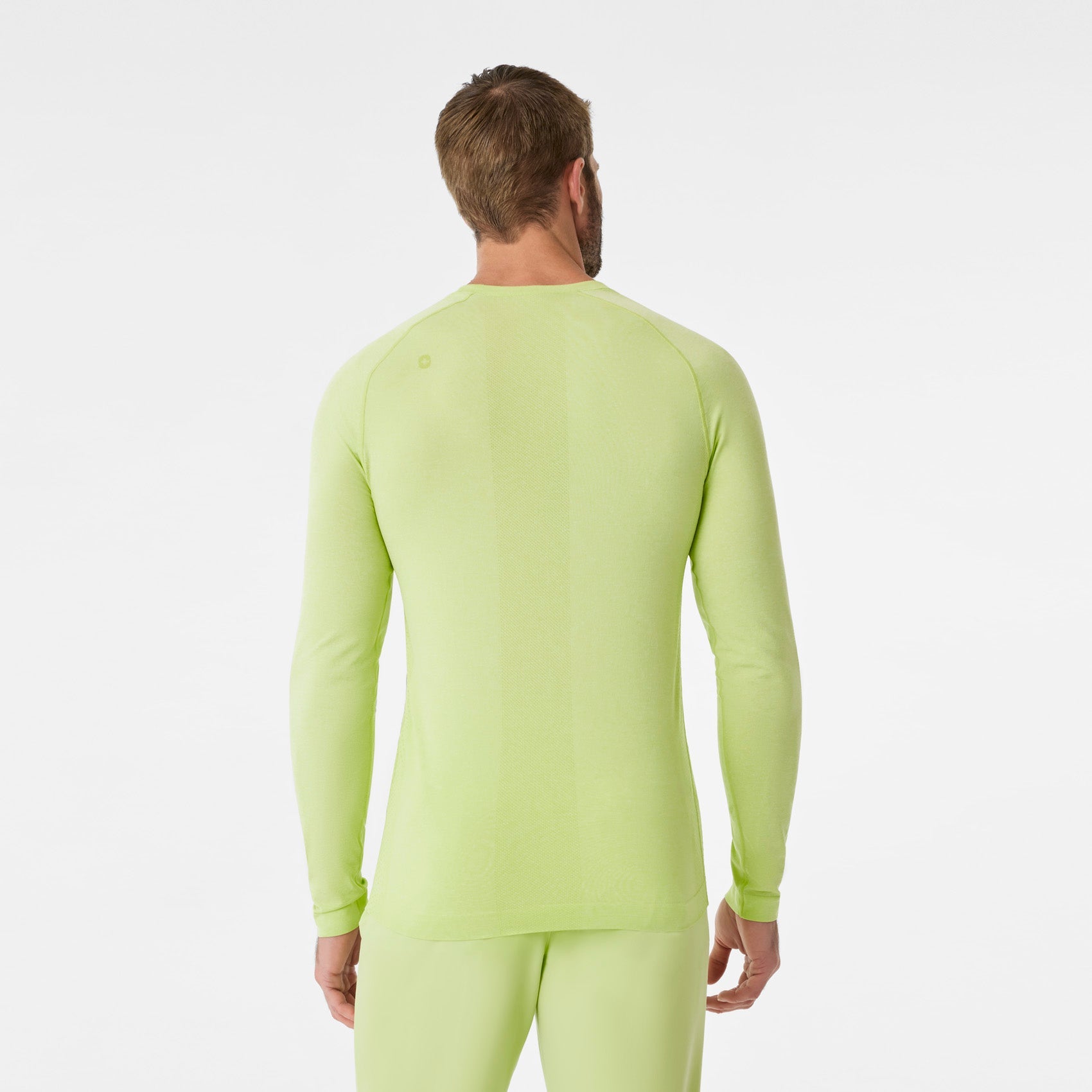 Makato Seamless Long-Sleeve Underscrub - Sea Mist
