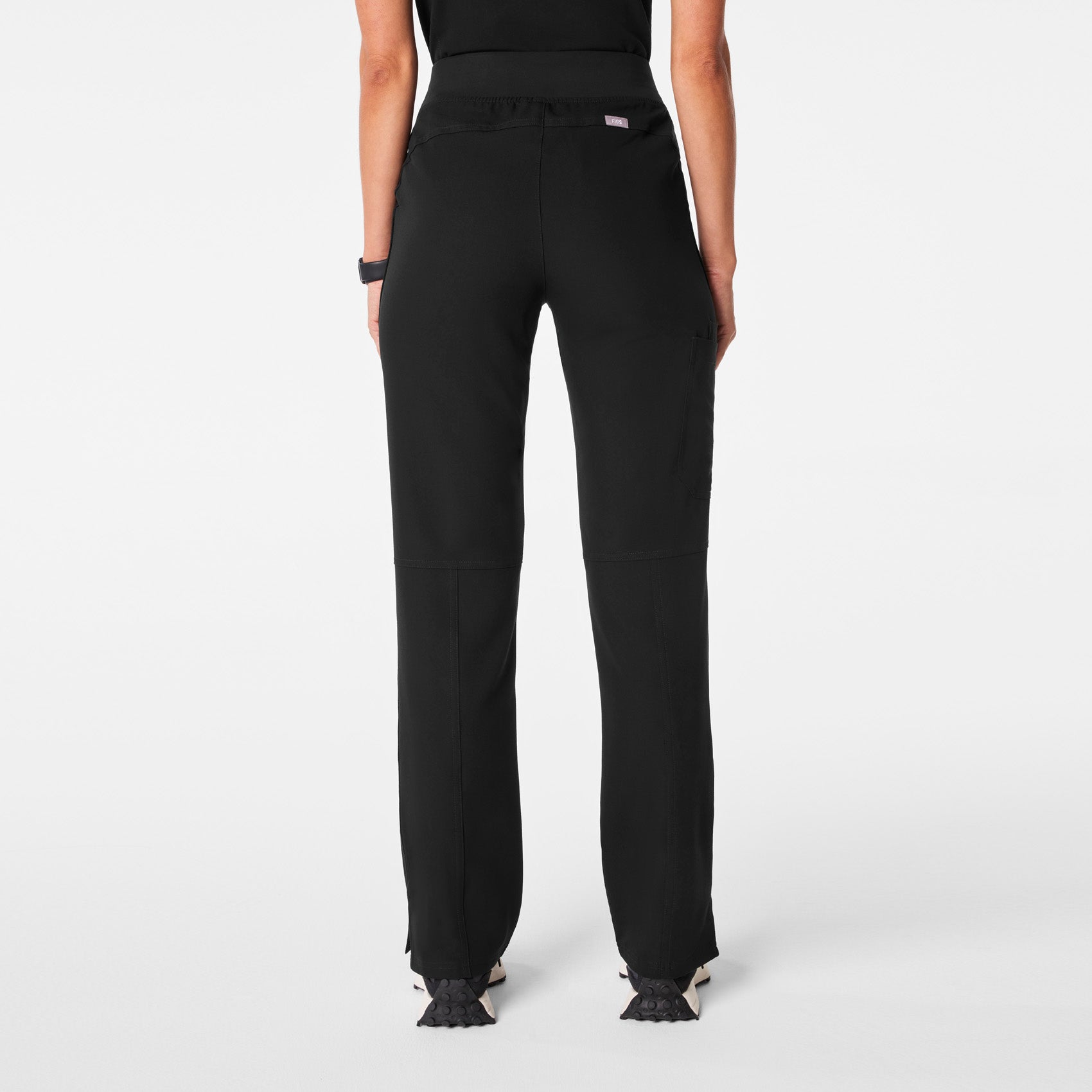 Kade High-Rise Straight-Leg Scrub Pant™ - Black