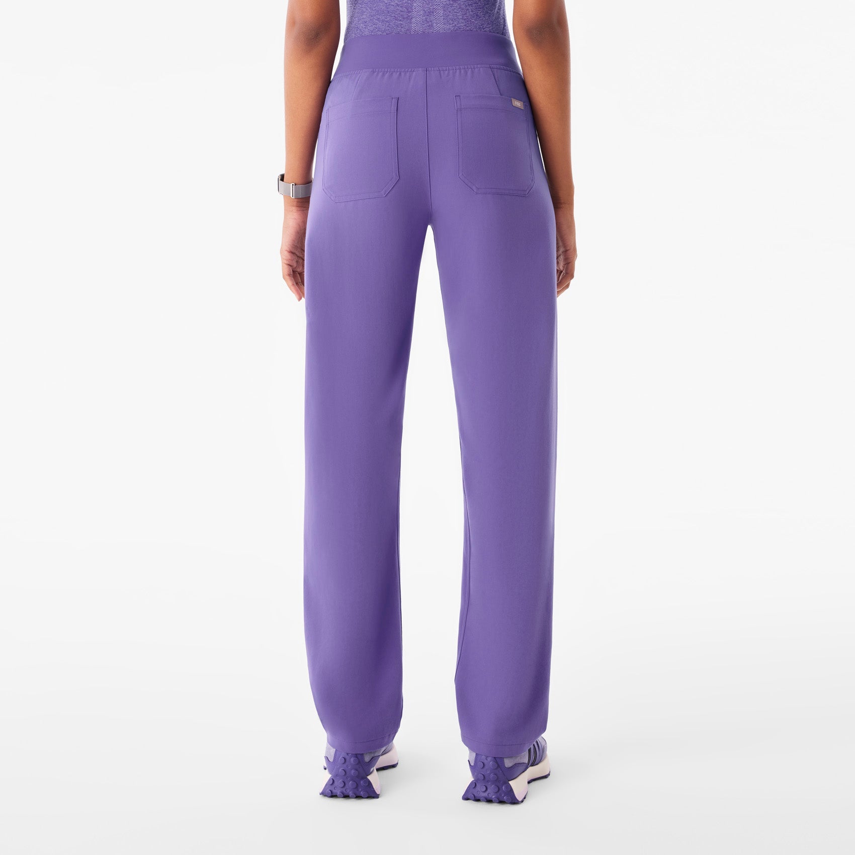 Livingston High-Rise Straight-Leg Scrub Pant™ - Amethyst