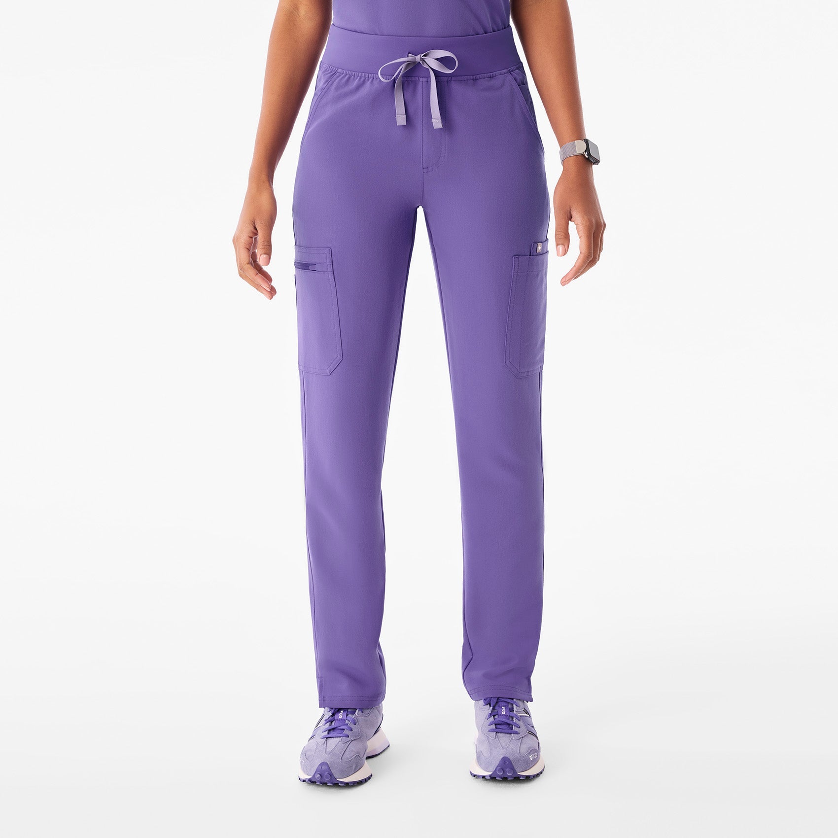 Yola High-Rise Slim Scrub Pant™ - Amethyst