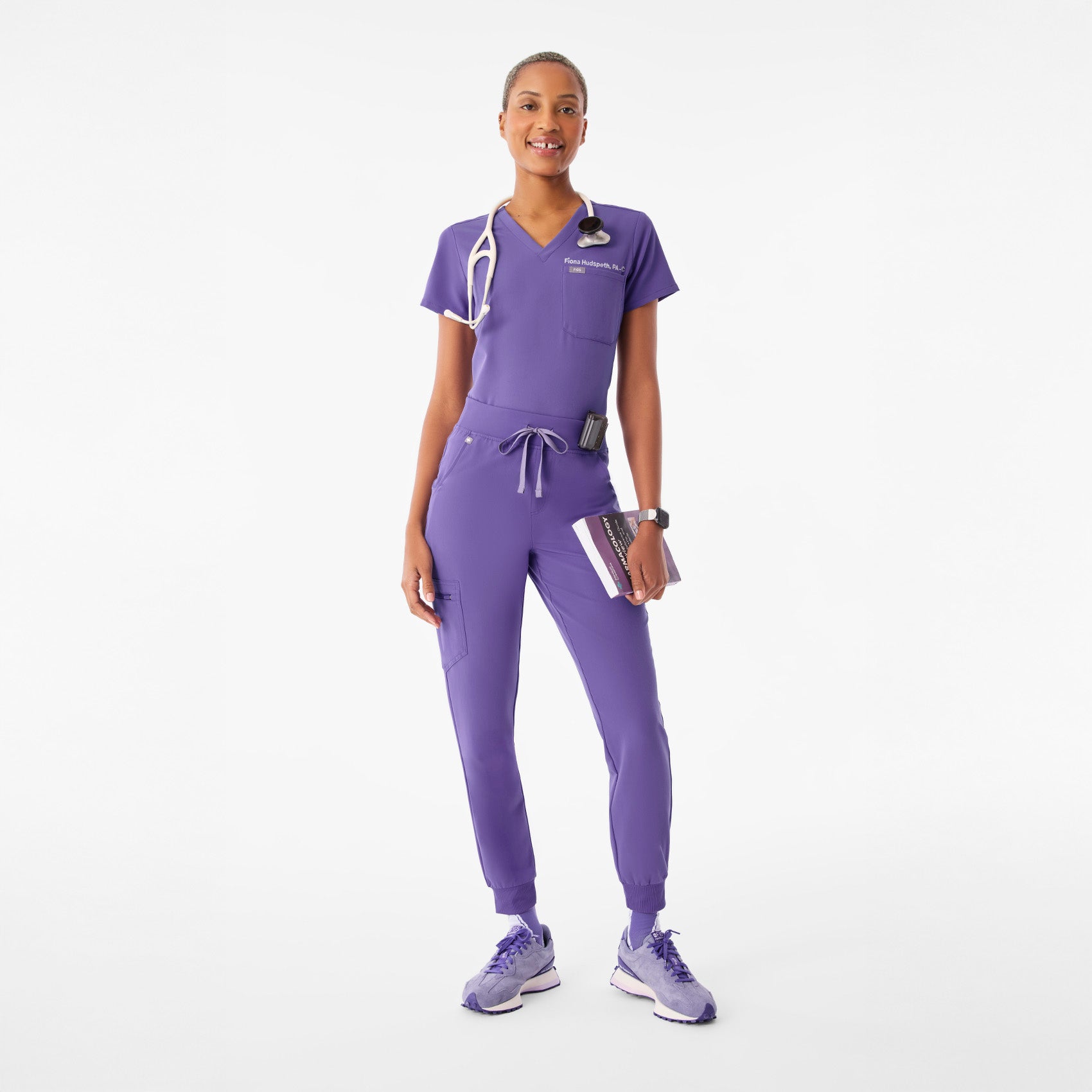 Zamora High-Rise Jogger Scrub Pant™ - Amethyst