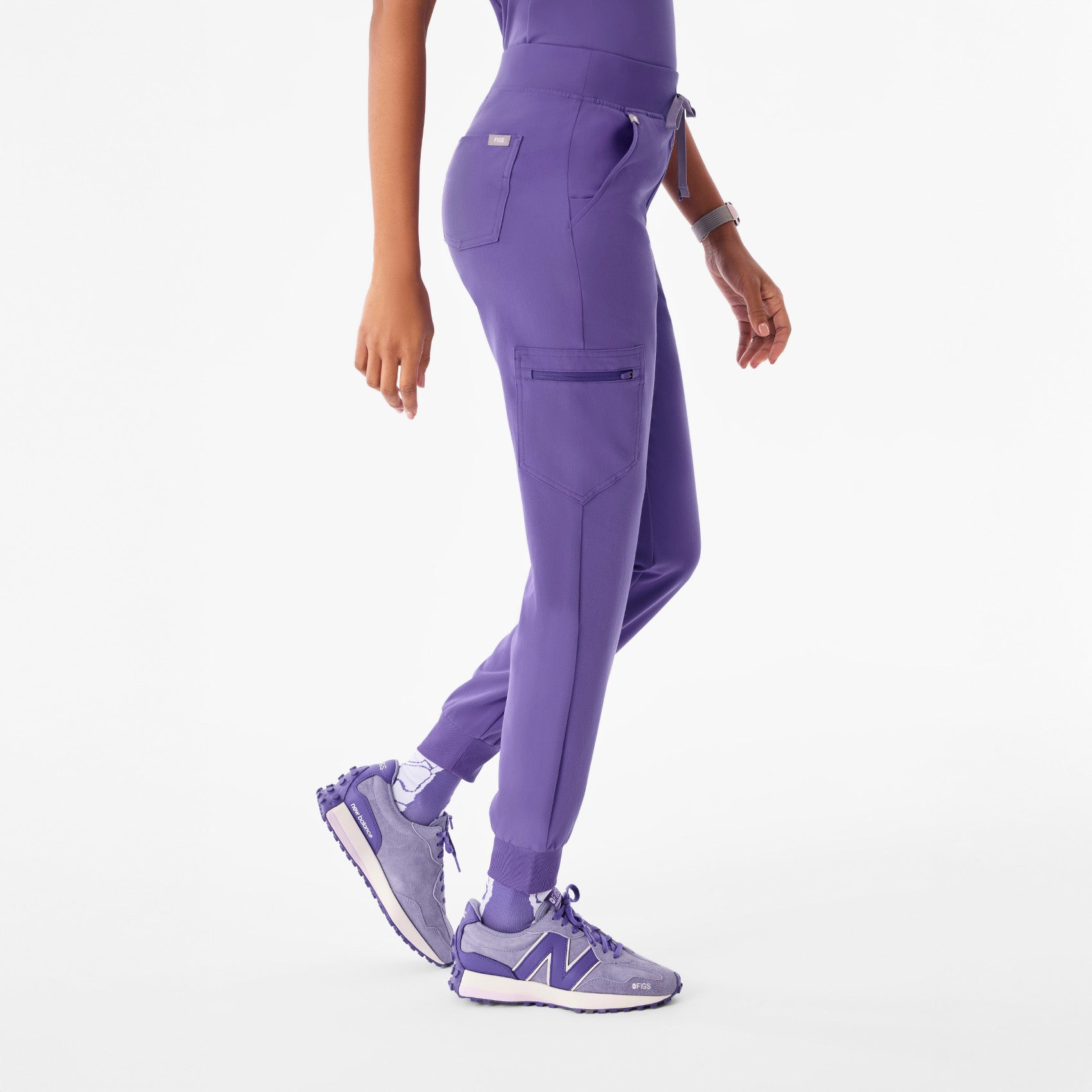 Zamora High-Rise Jogger Scrub Pant™ - Amethyst
