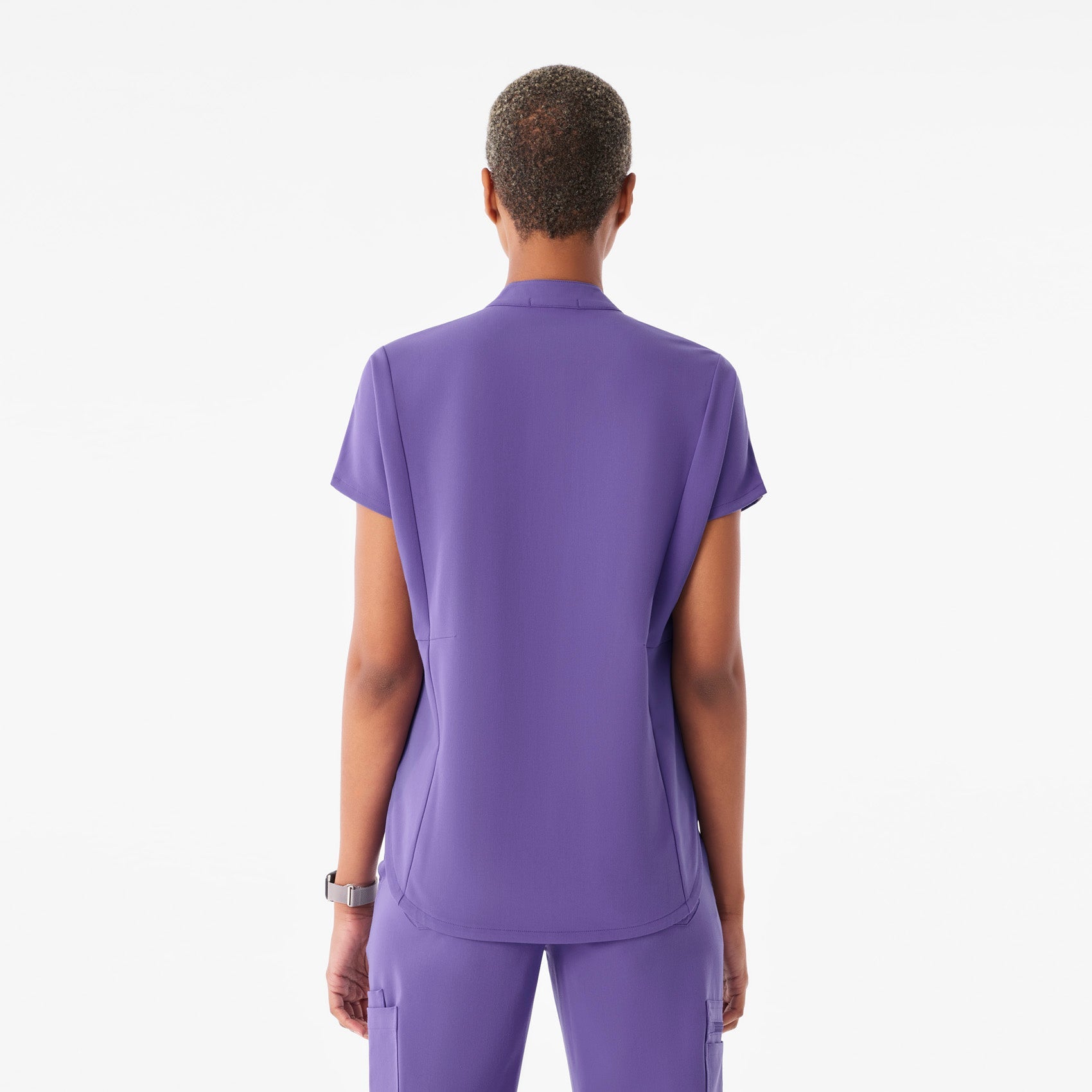 Montex Relaxed Scrub Top - Amethyst